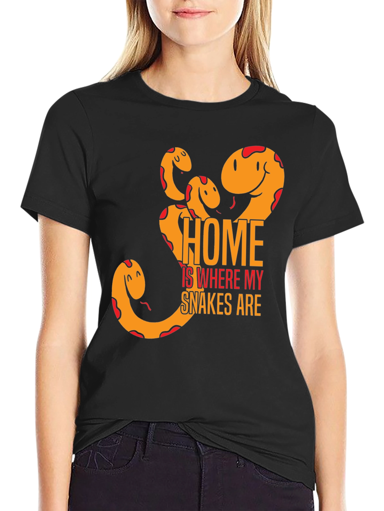 Home Is Where My Snakes Are T-Shirt