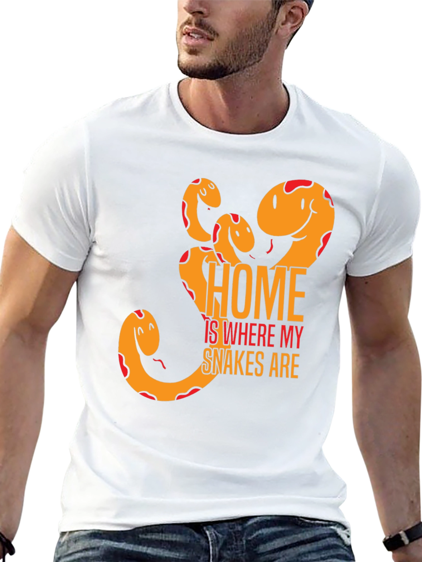 Home Is Where My Snakes Are T-Shirt