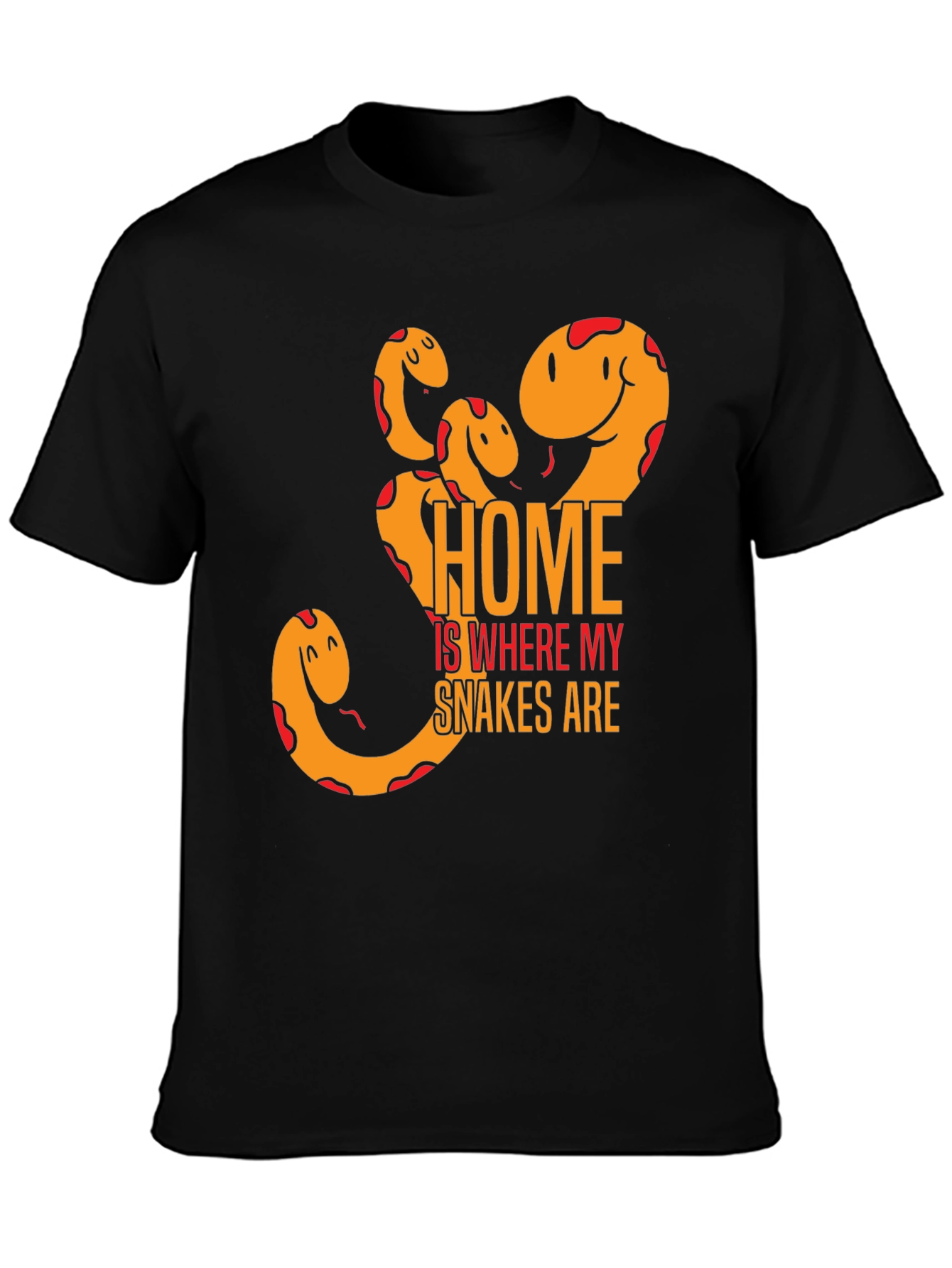 Home Is Where My Snakes Are T-Shirt