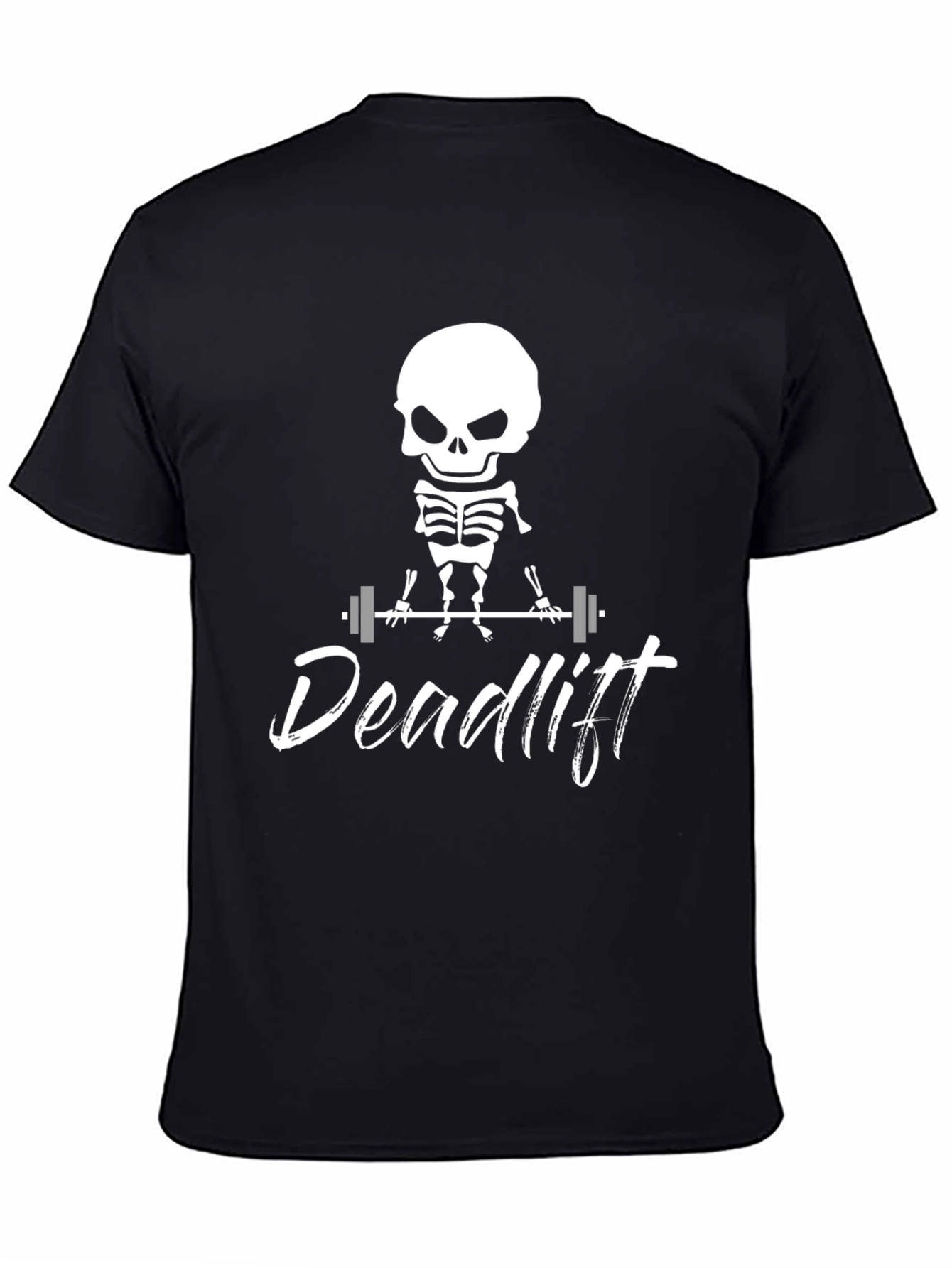 Deadlift Skeleton Graphic T-Shirt