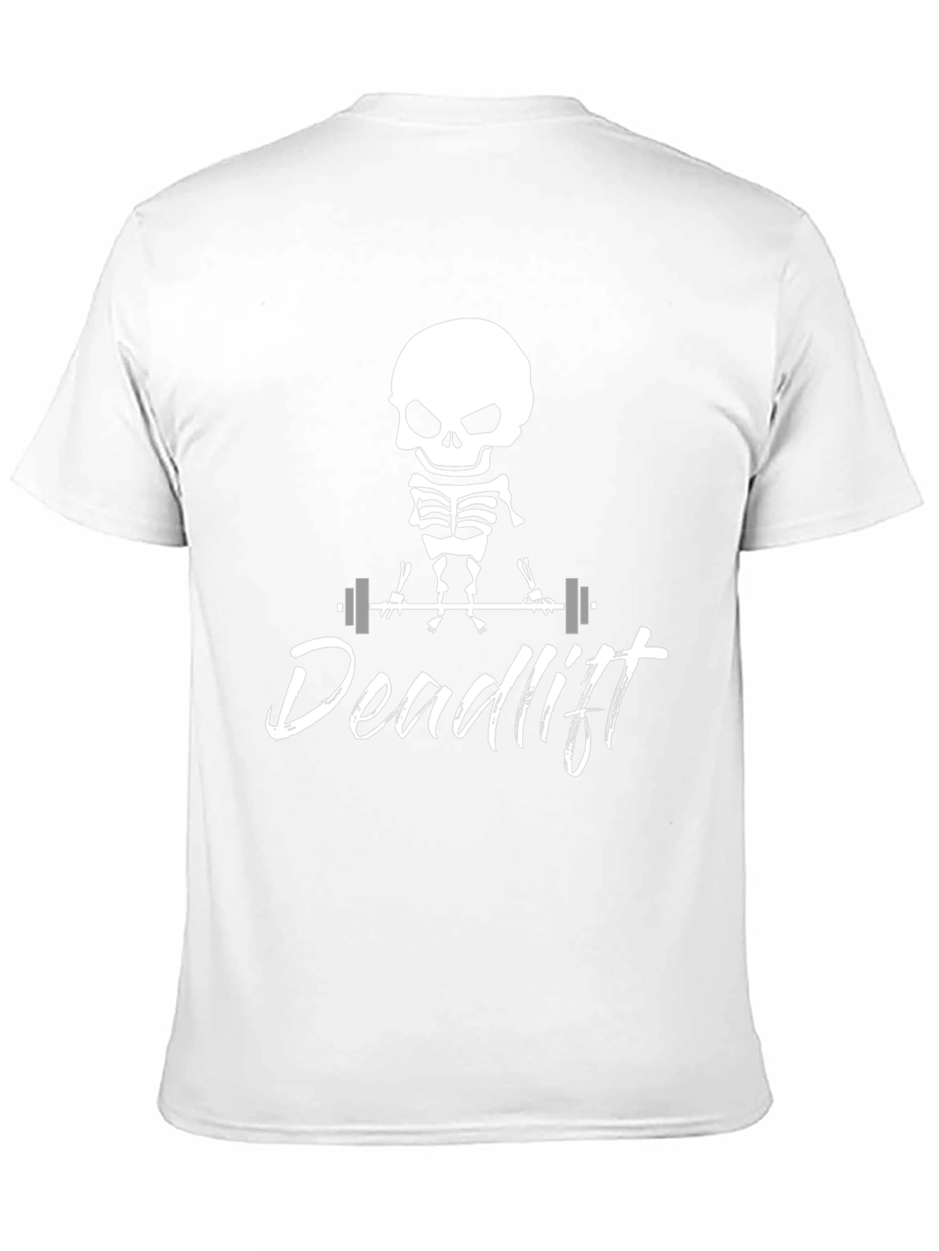 Deadlift Skeleton Graphic T-Shirt