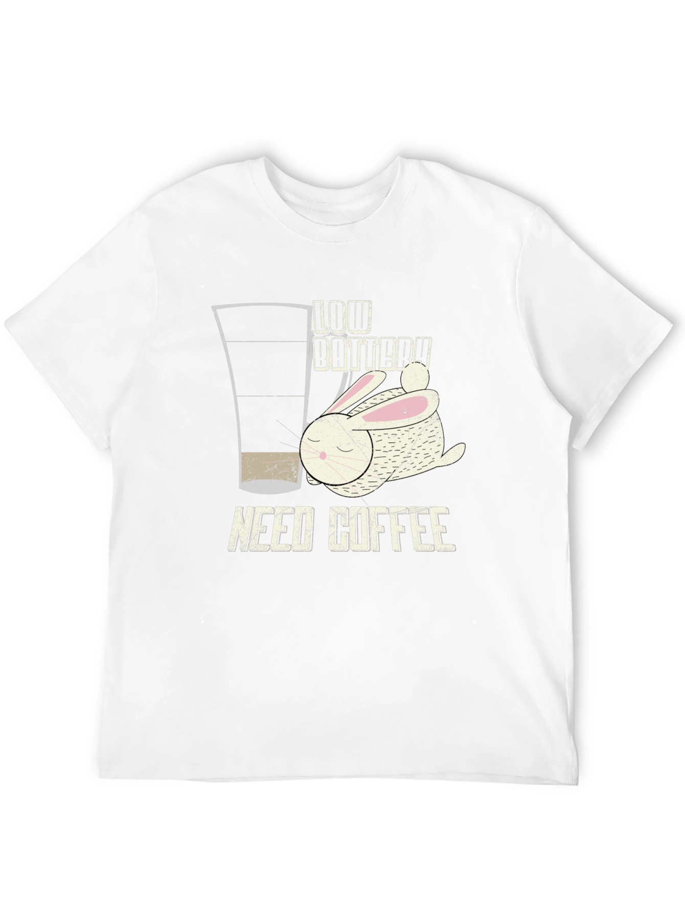 Low Battery Need Coffee T-Shirt