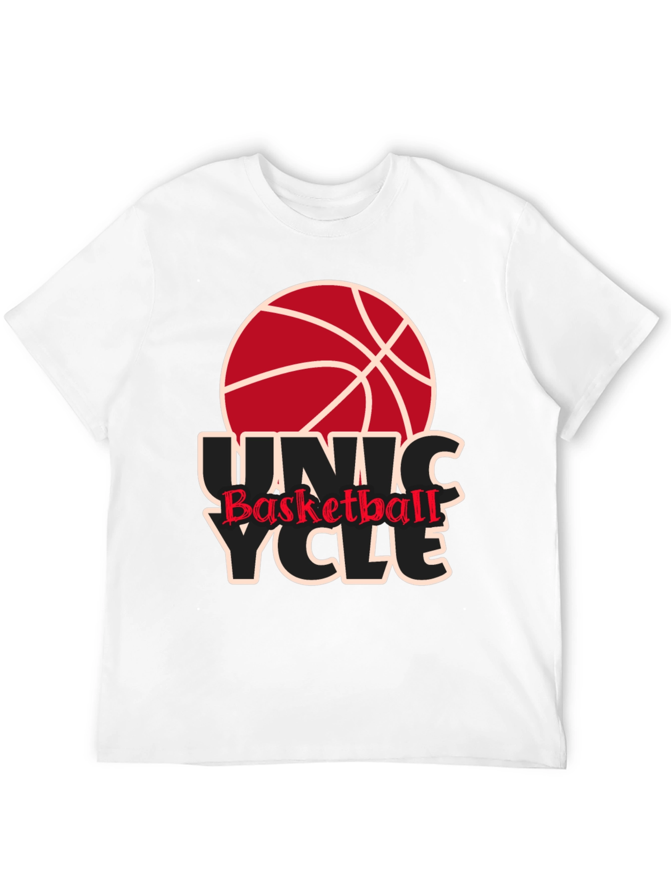 Unicycle Basketball T-Shirt