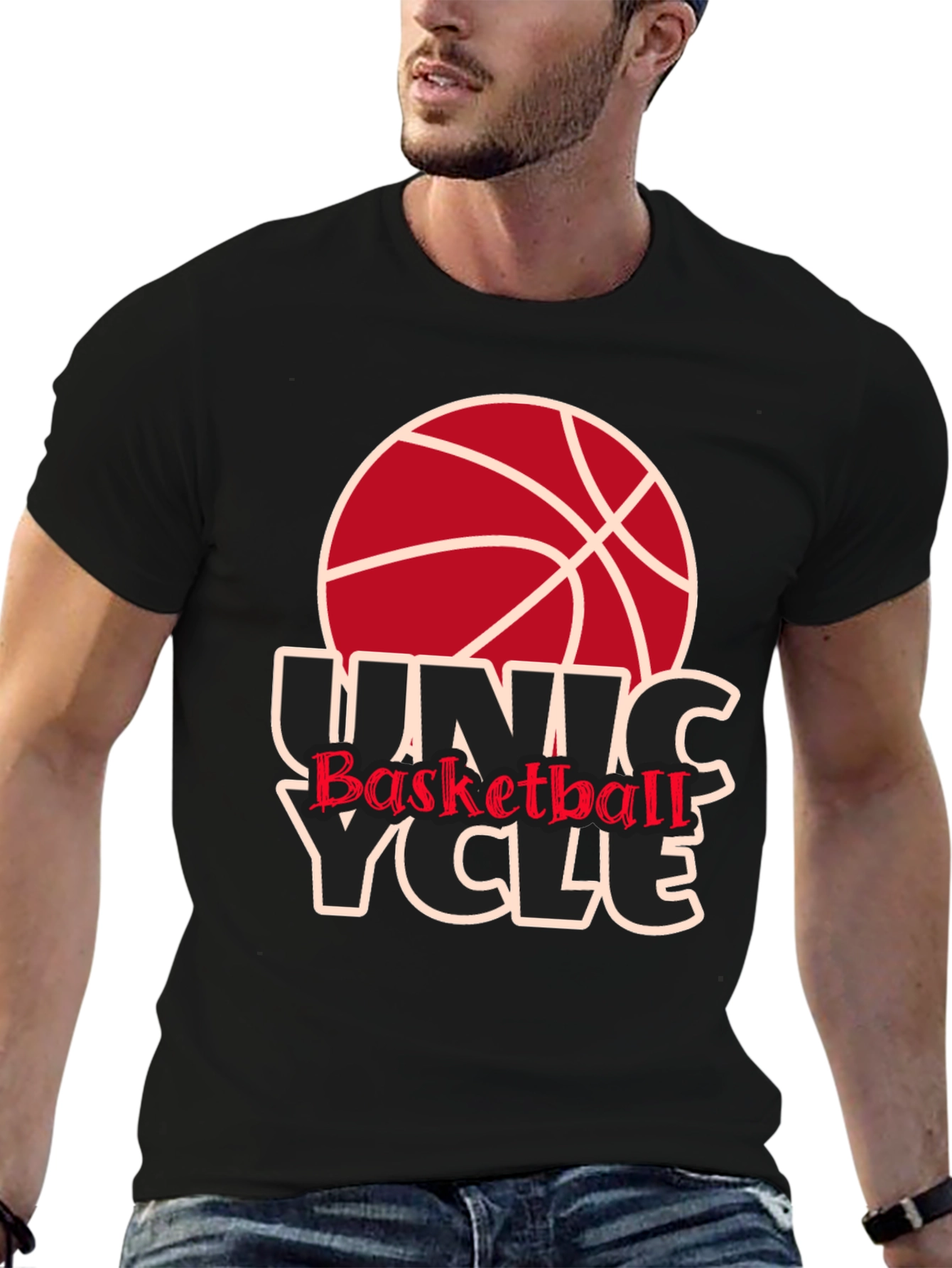 Unicycle Basketball T-Shirt