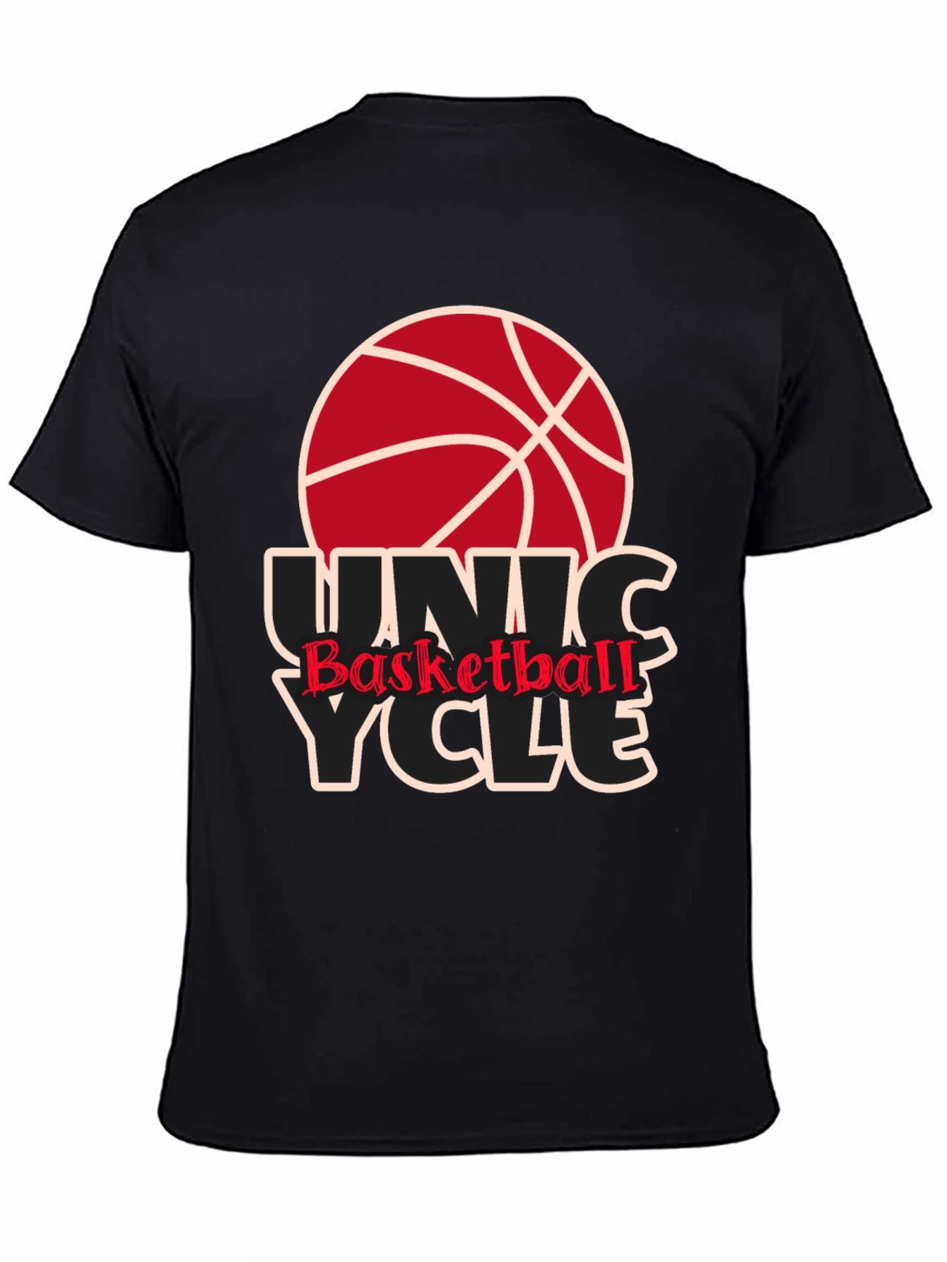 Unicycle Basketball T-Shirt