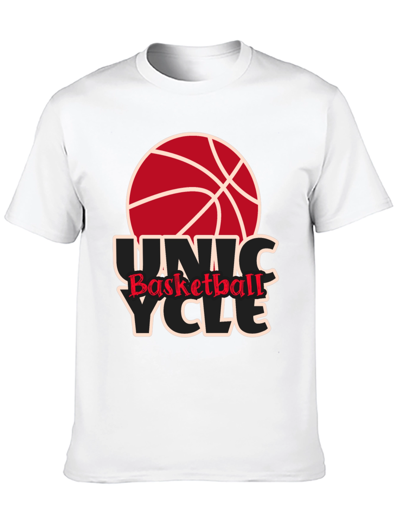 Unicycle Basketball T-Shirt