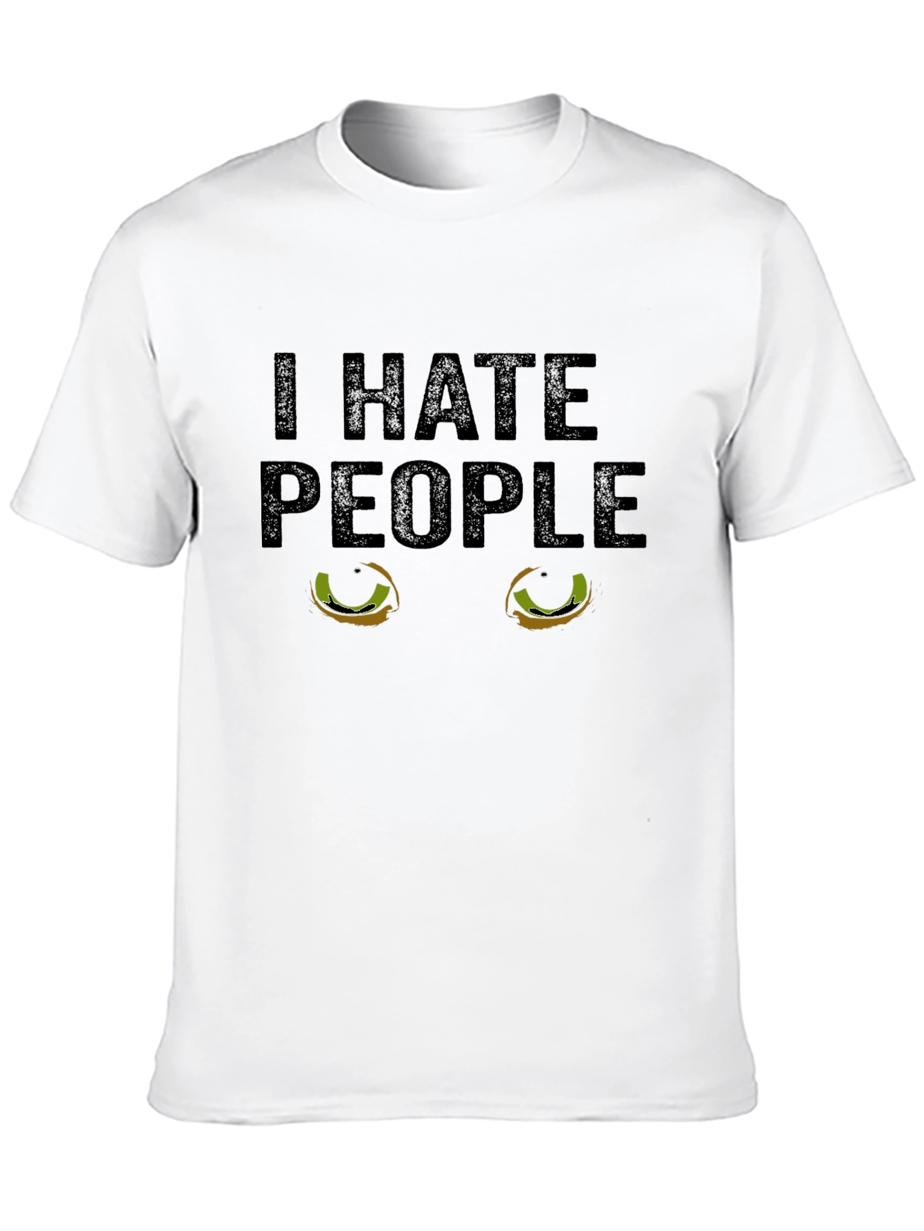 I HATE PEOPLE Cat Eyes T-Shirt