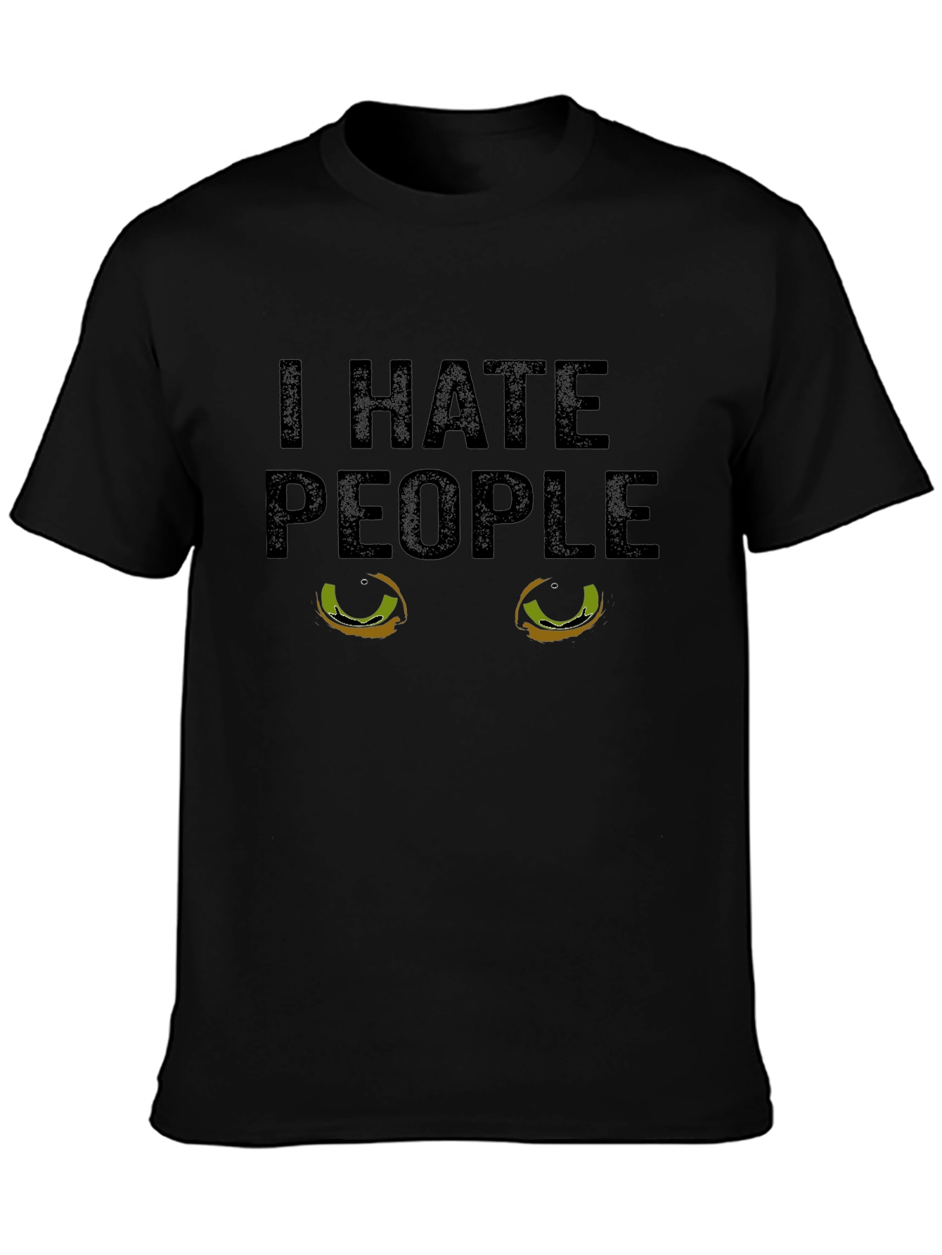 I HATE PEOPLE Cat Eyes T-Shirt