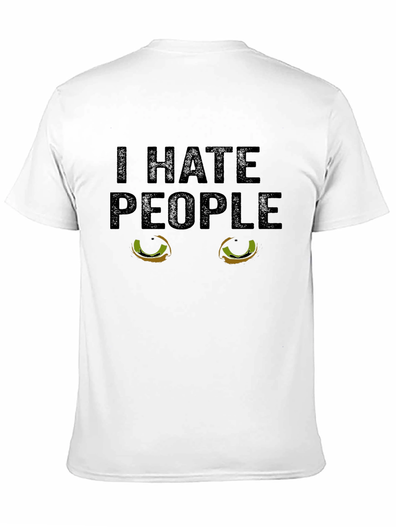 I HATE PEOPLE Cat Eyes T-Shirt