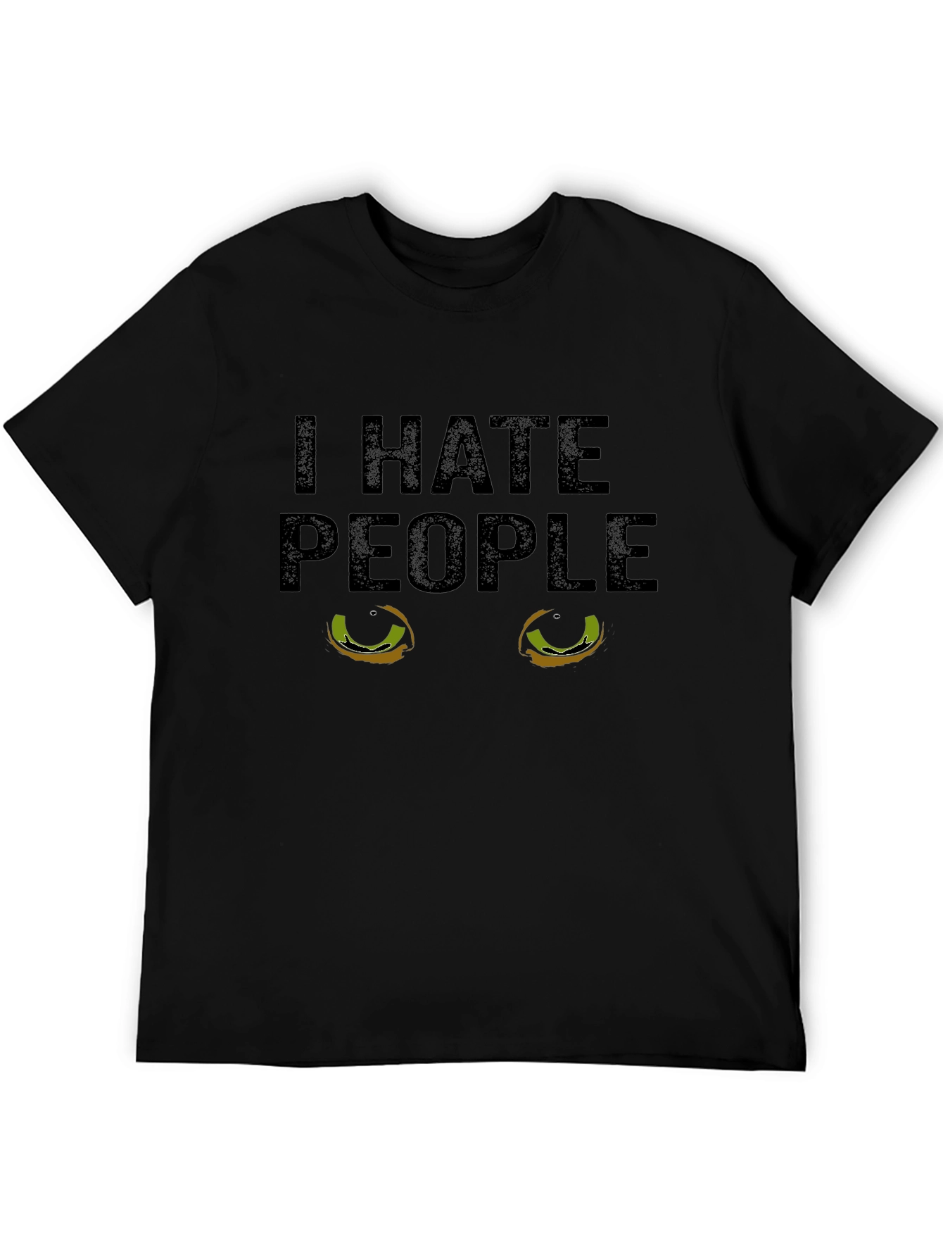 I HATE PEOPLE Cat Eyes T-Shirt