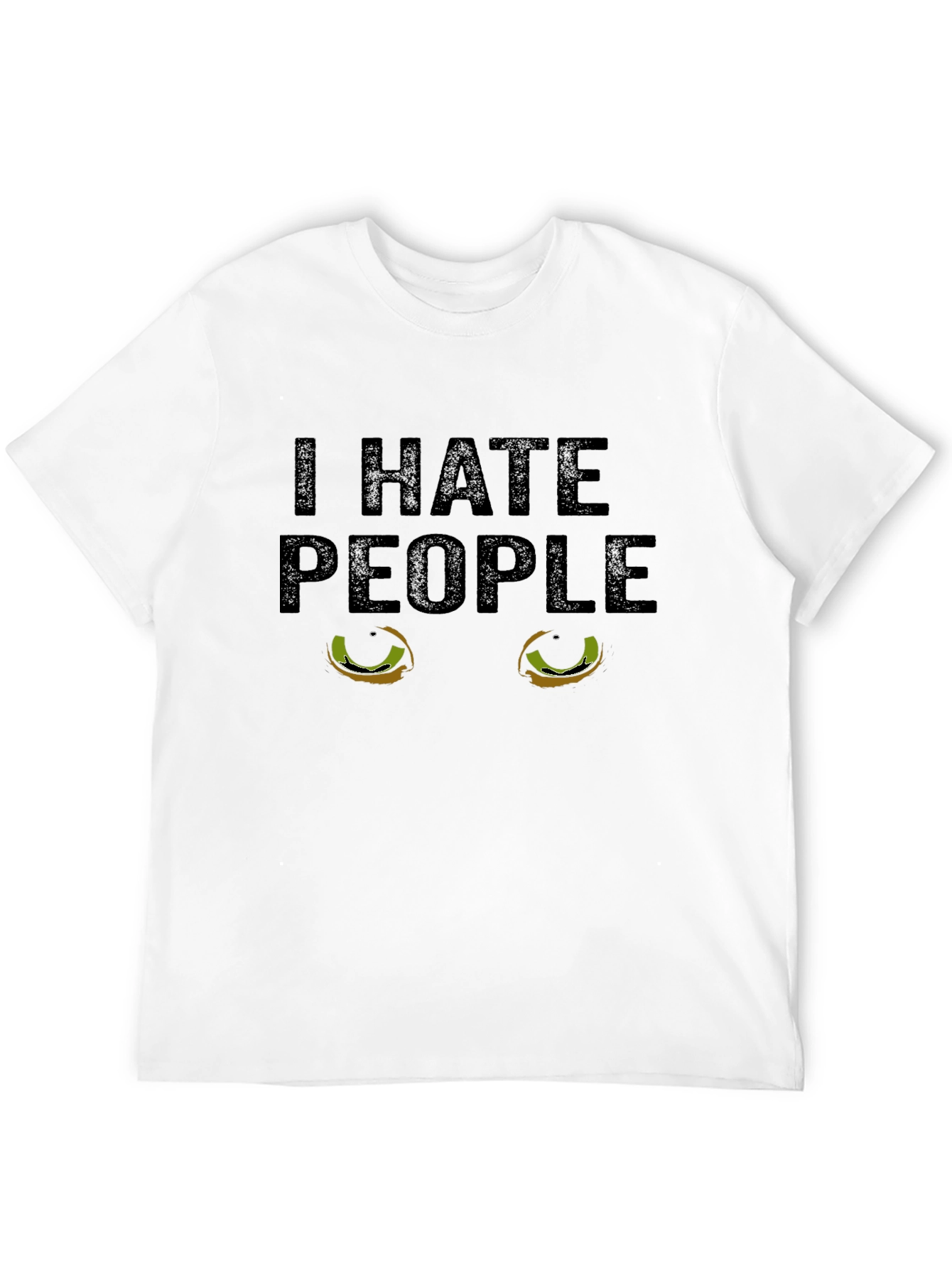 I HATE PEOPLE Cat Eyes T-Shirt