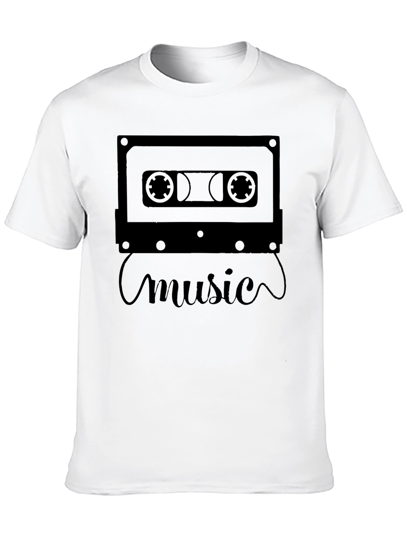 Retro Cassette Tape Music T-Shirt