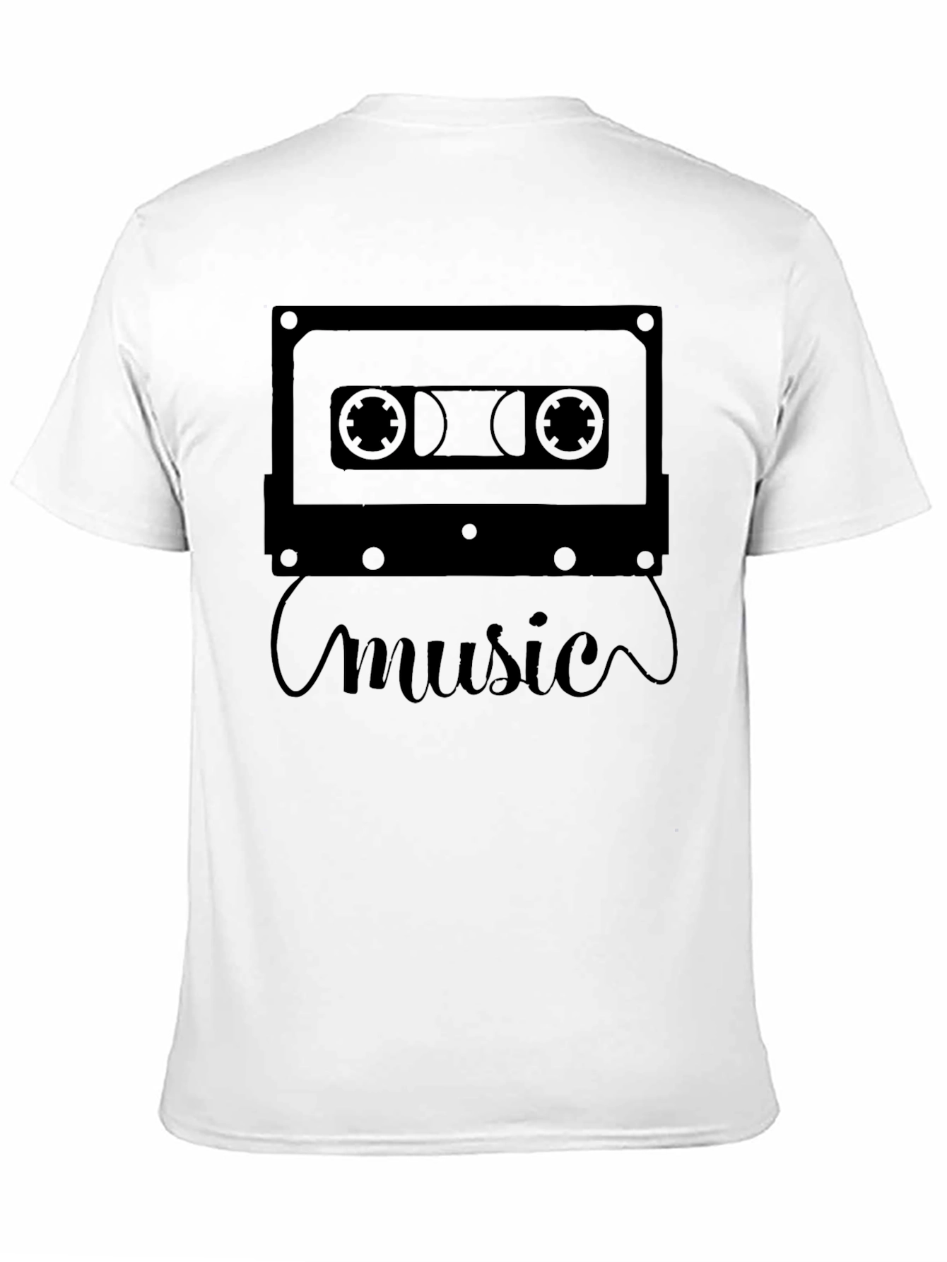 Retro Cassette Tape Music T-Shirt