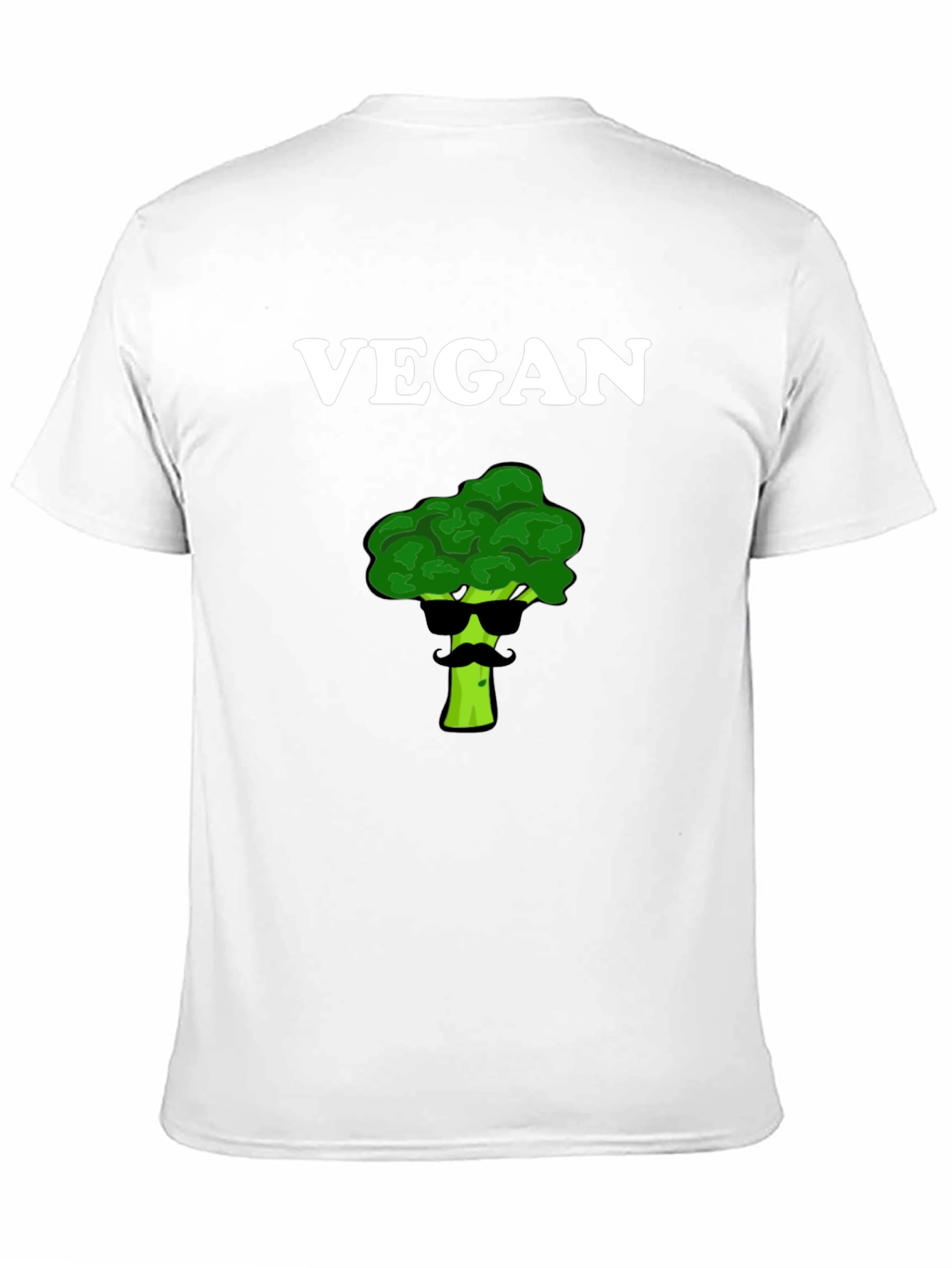 Vegan Broccoli Sunglasses T-Shirt - Cool & Healthy