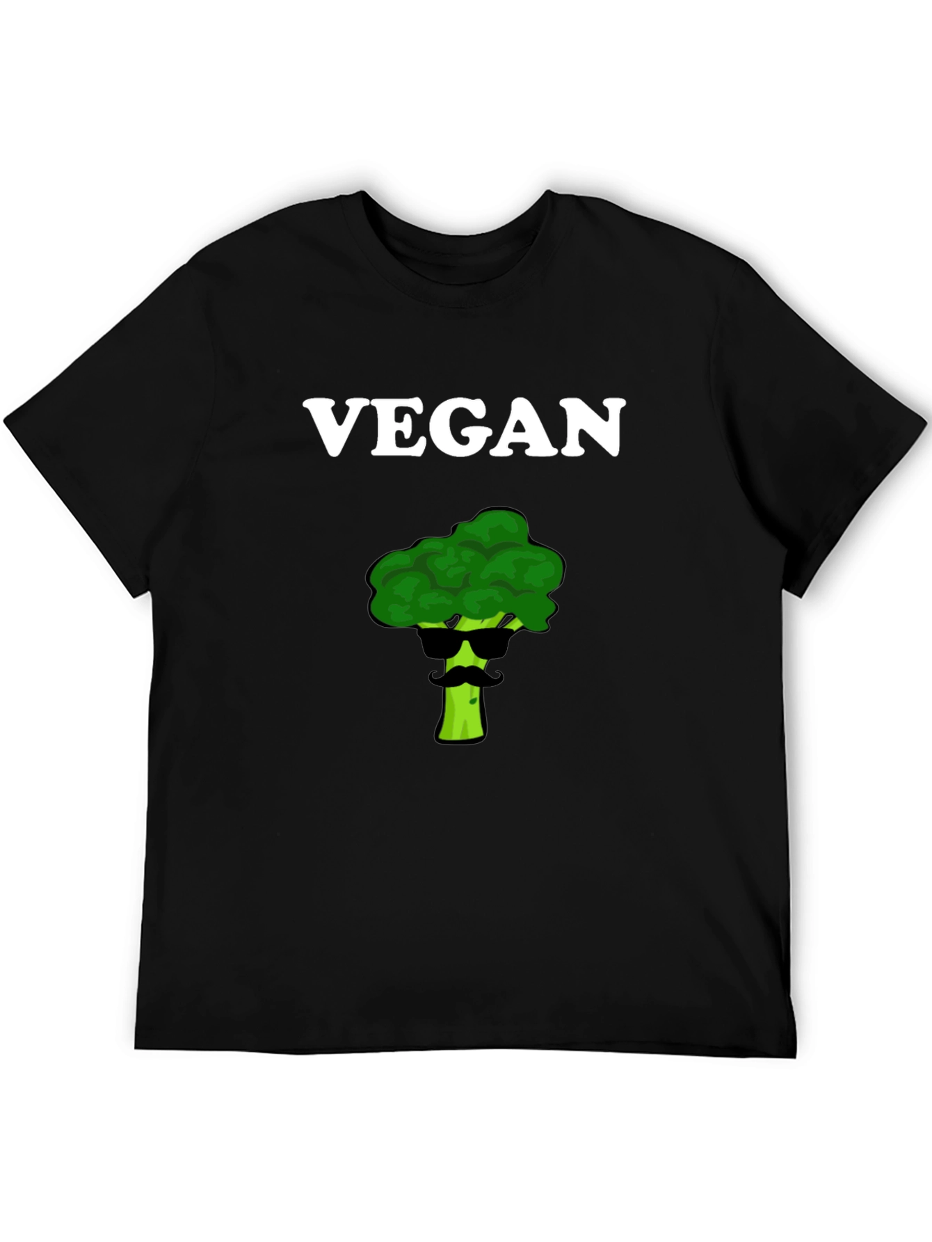 Vegan Broccoli Sunglasses T-Shirt - Cool & Healthy