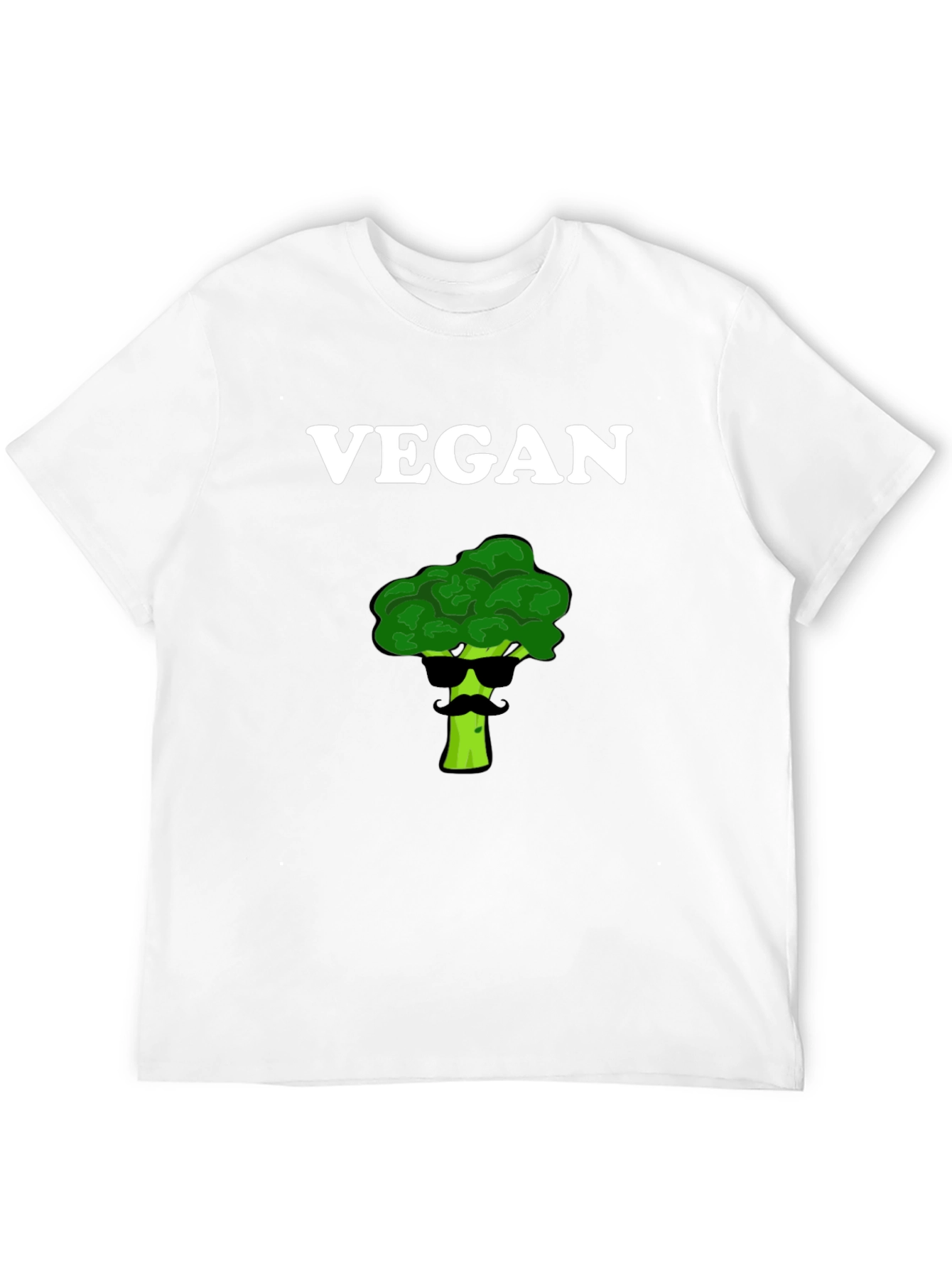 Vegan Broccoli Sunglasses T-Shirt - Cool & Healthy