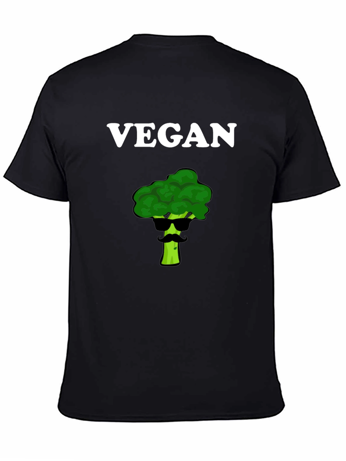 Vegan Broccoli Sunglasses T-Shirt - Cool & Healthy