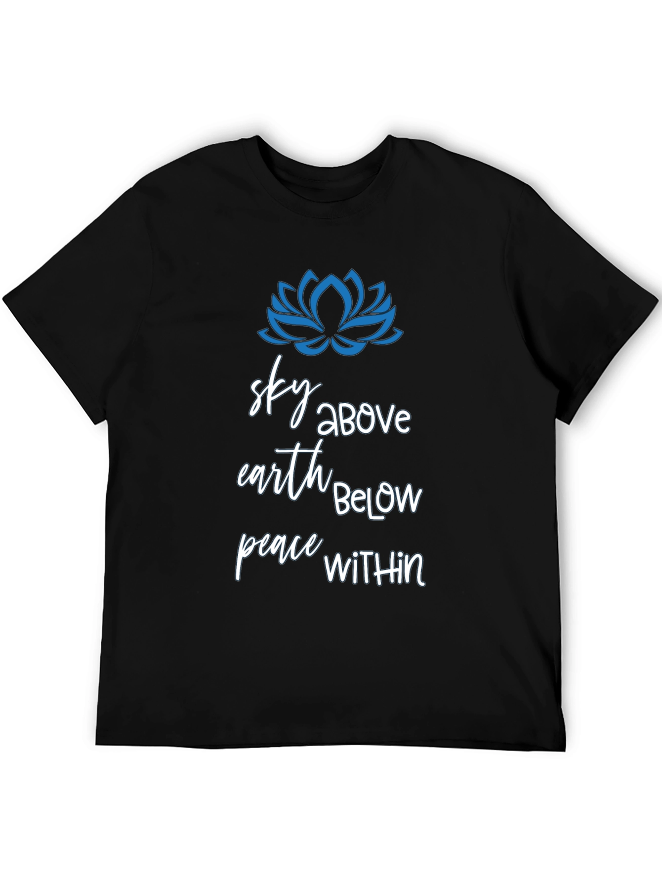 Sky Above Earth Below Peace Within Graphic T-Shirt