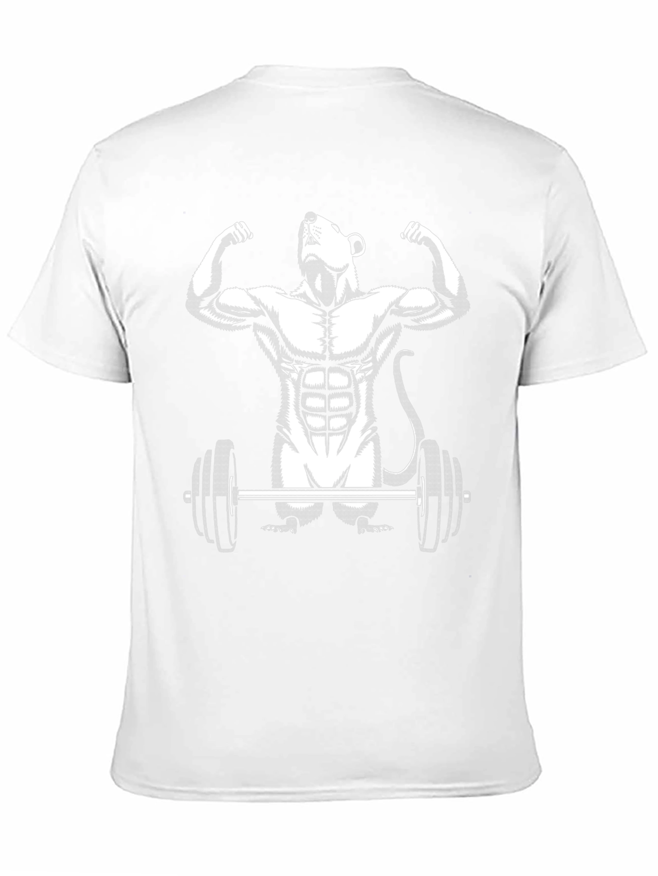 Rat Lifter T-Shirt - Funny Gym Tee