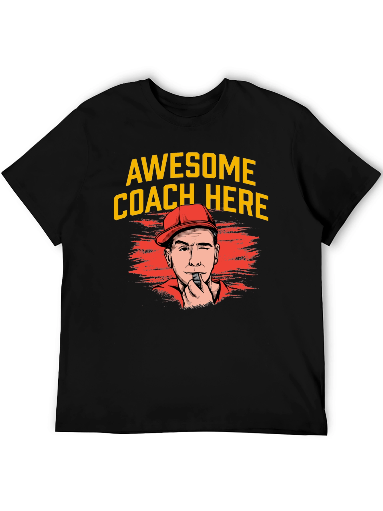 Awesome Coach Here T-Shirt
