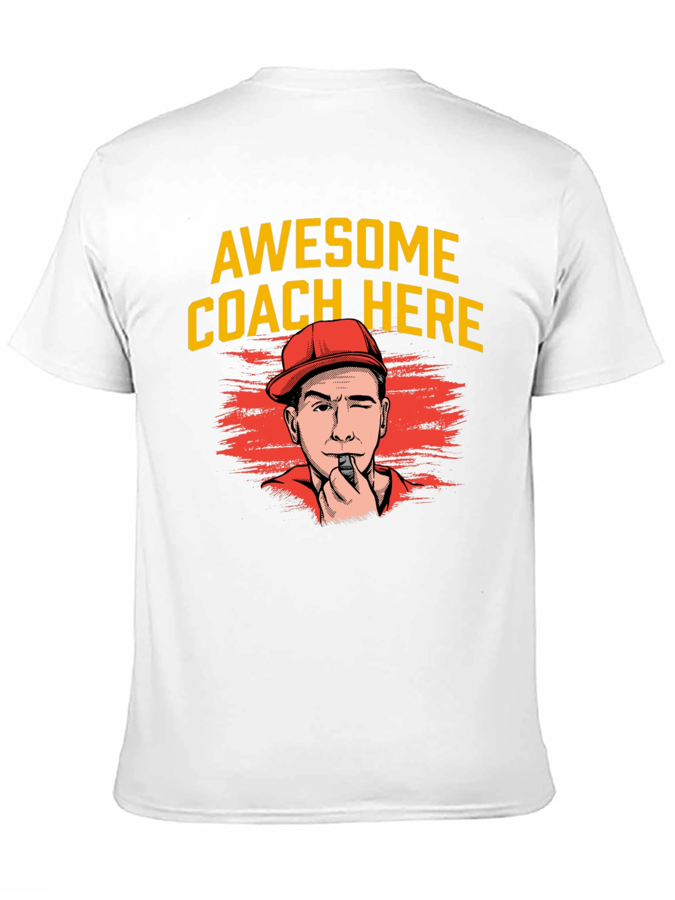 Awesome Coach Here T-Shirt