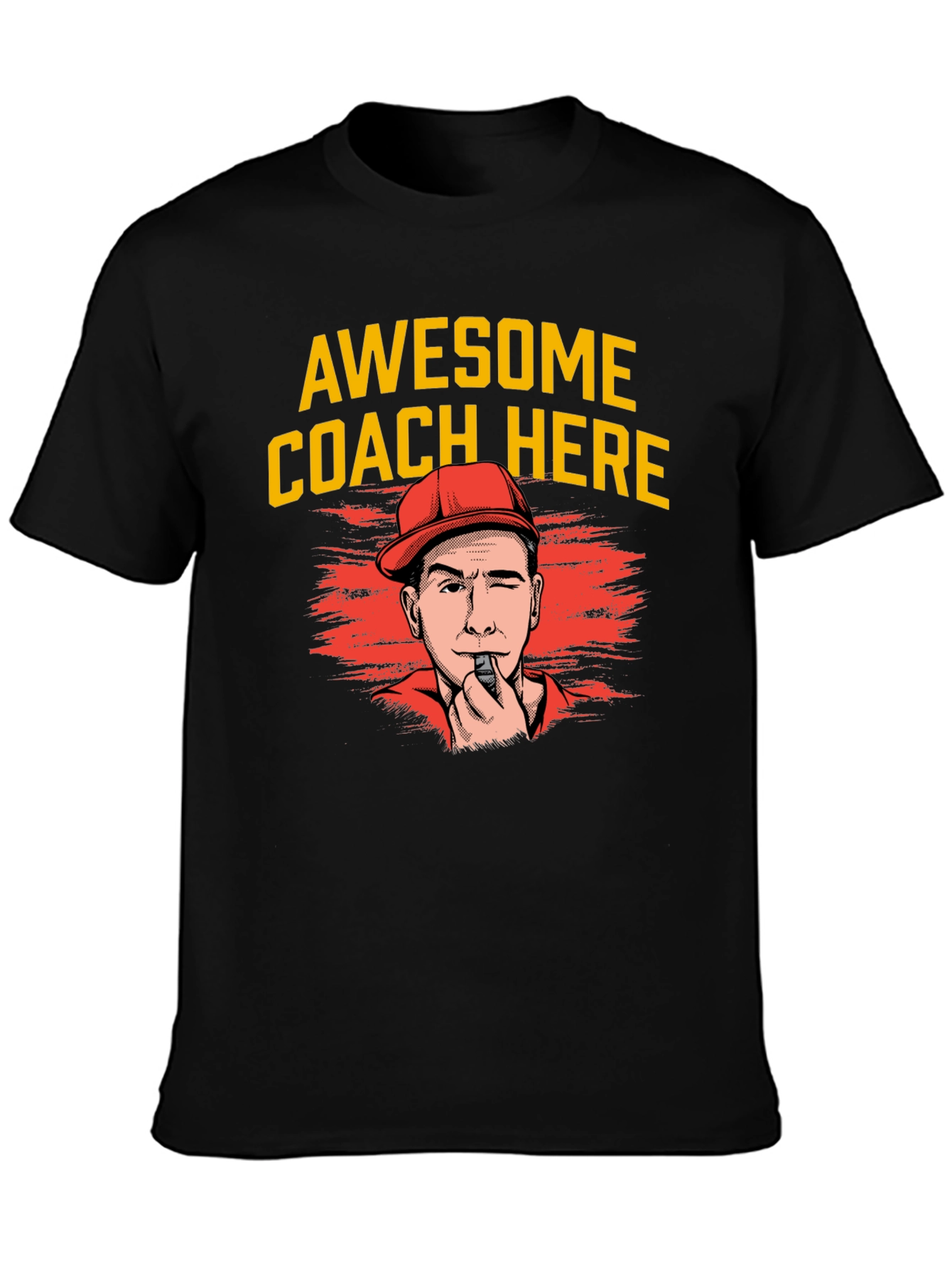 Awesome Coach Here T-Shirt