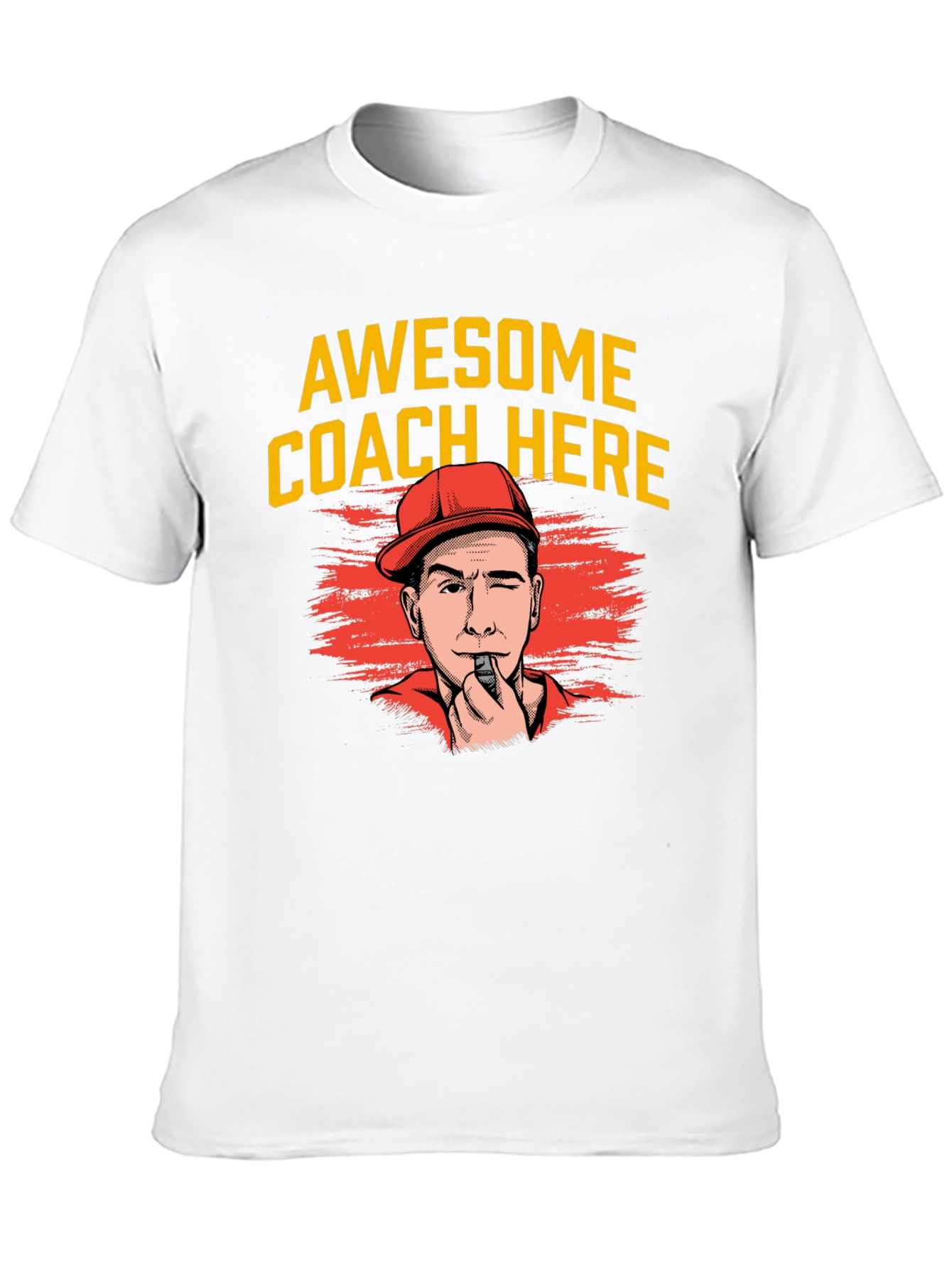 Awesome Coach Here T-Shirt