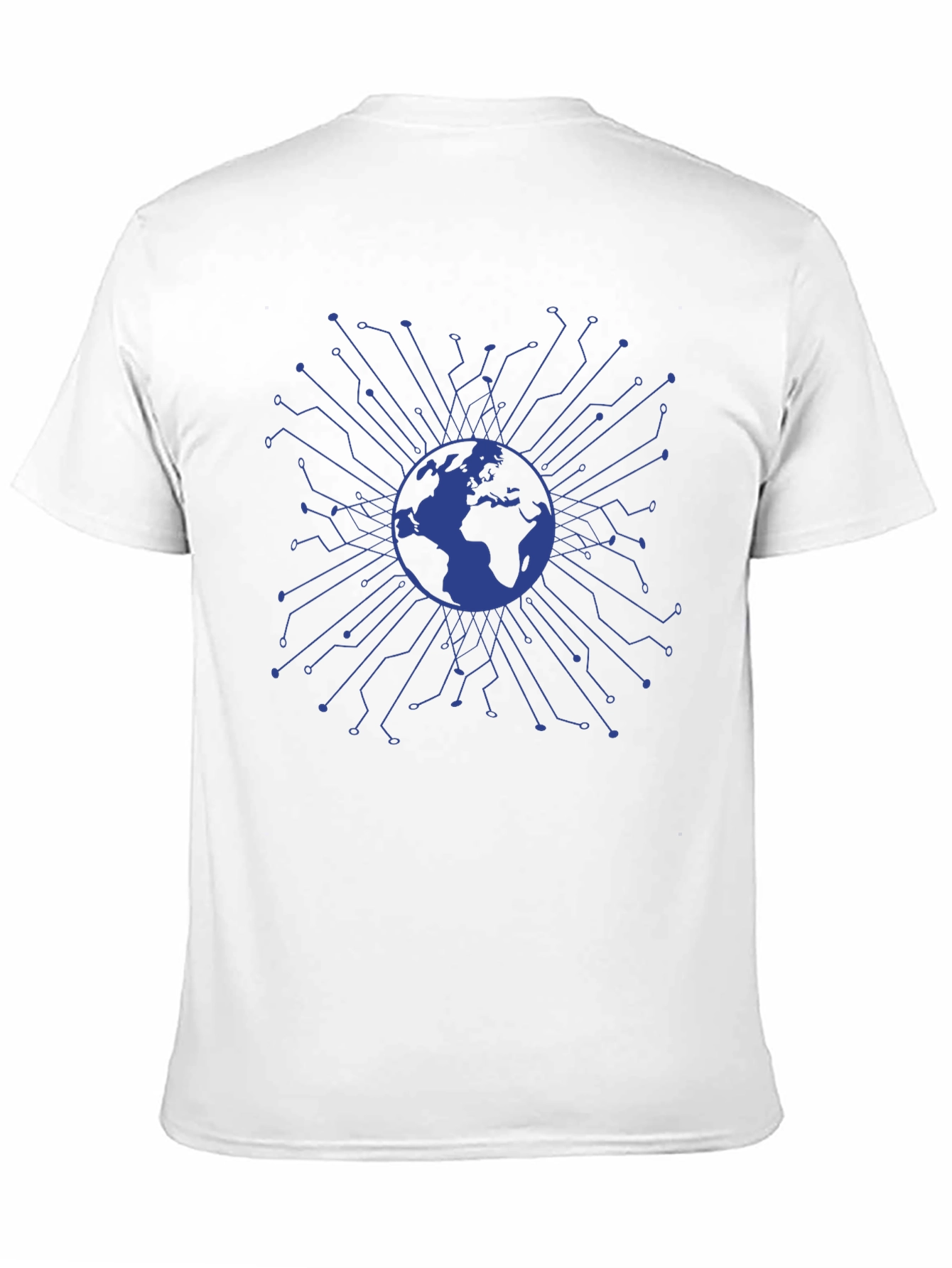 Global Tech Circuit Black T-Shirt