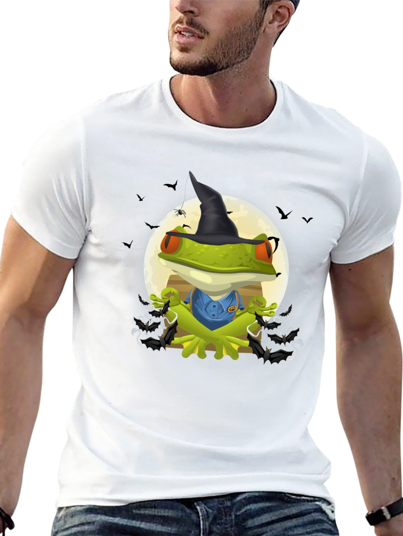 Witch Frog T-Shirt - Halloween Costume Tee