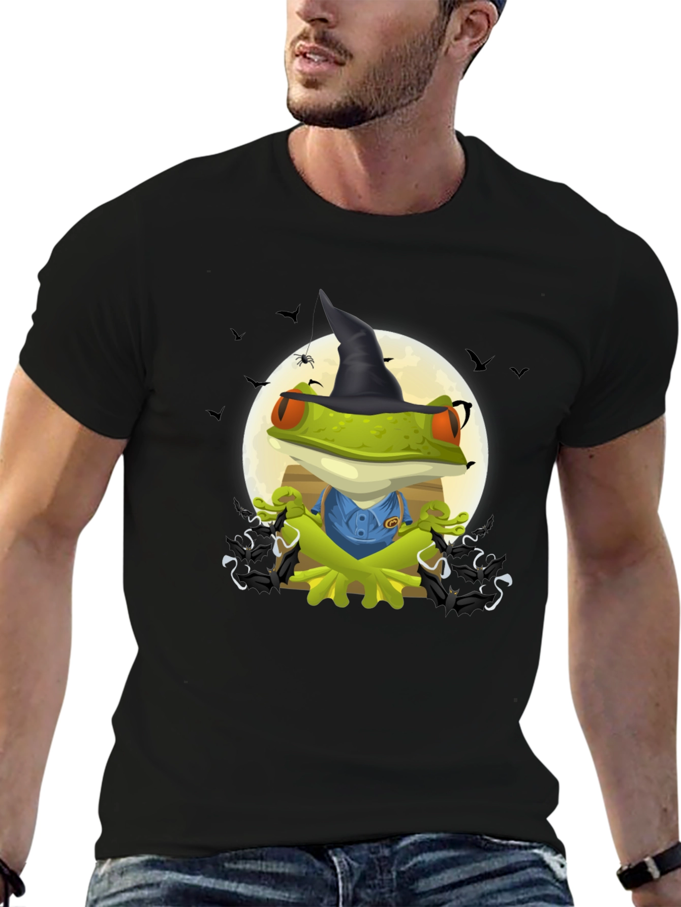 Witch Frog T-Shirt - Halloween Costume Tee