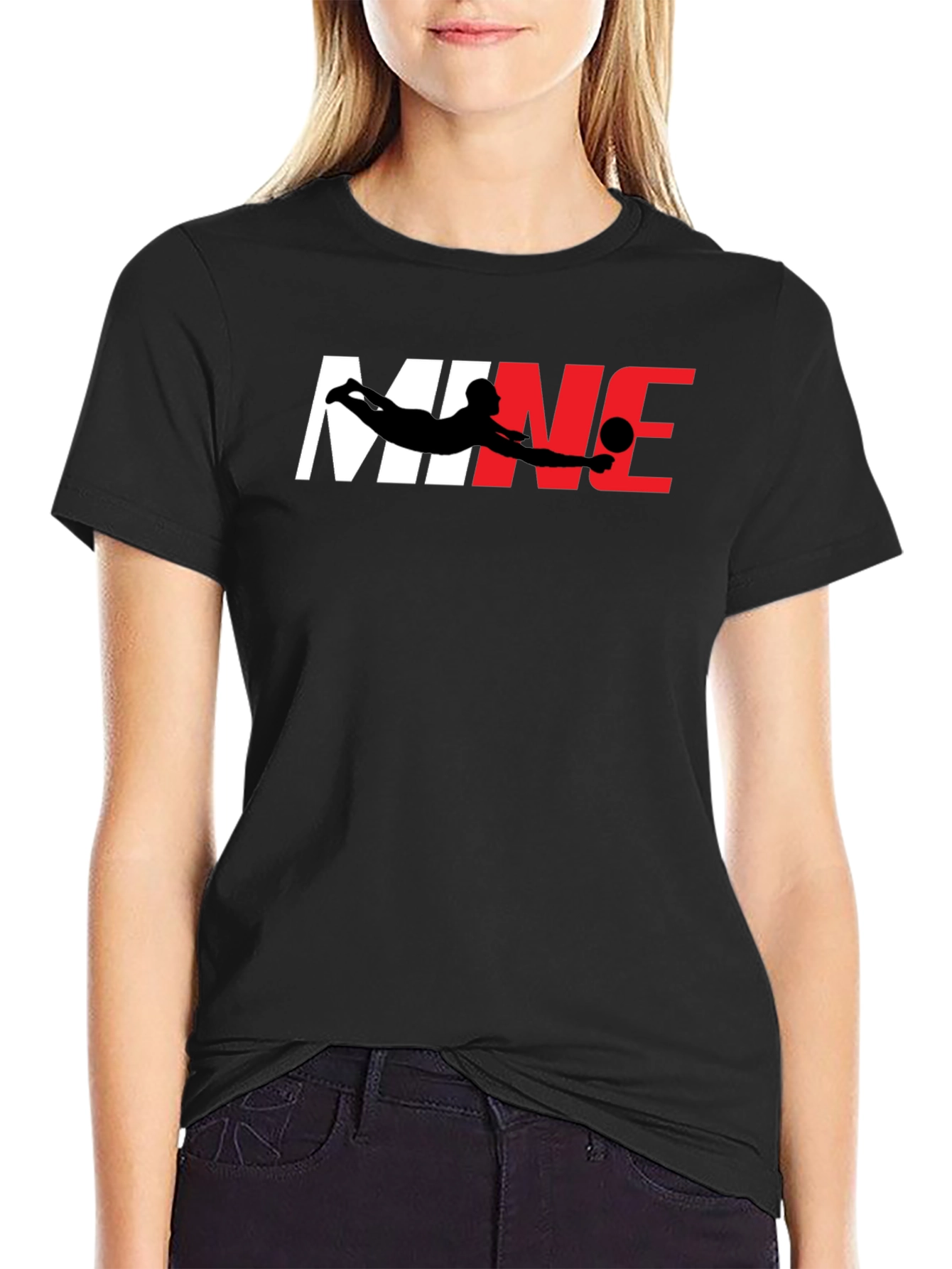 MINE Volleyball T-Shirt - Goalie Design