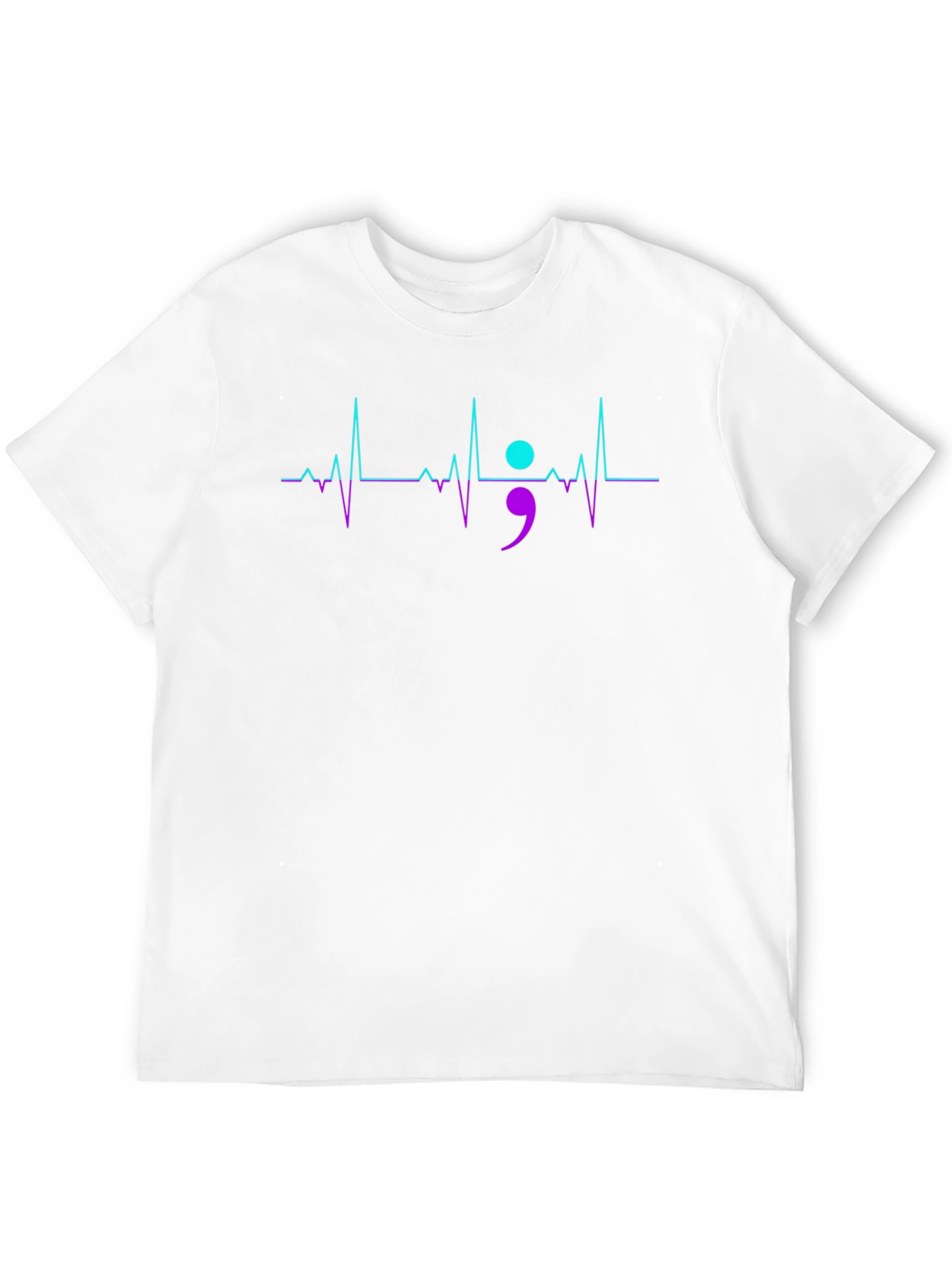 Semicolon Heartbeat T-Shirt