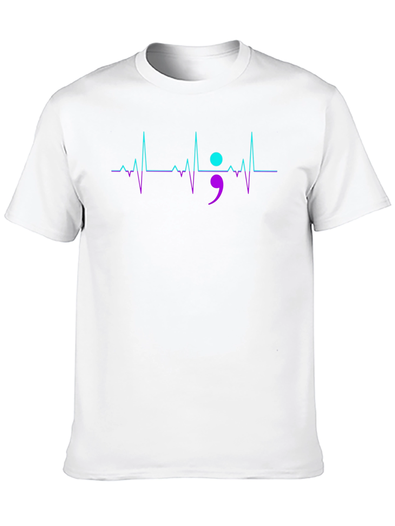 Semicolon Heartbeat T-Shirt