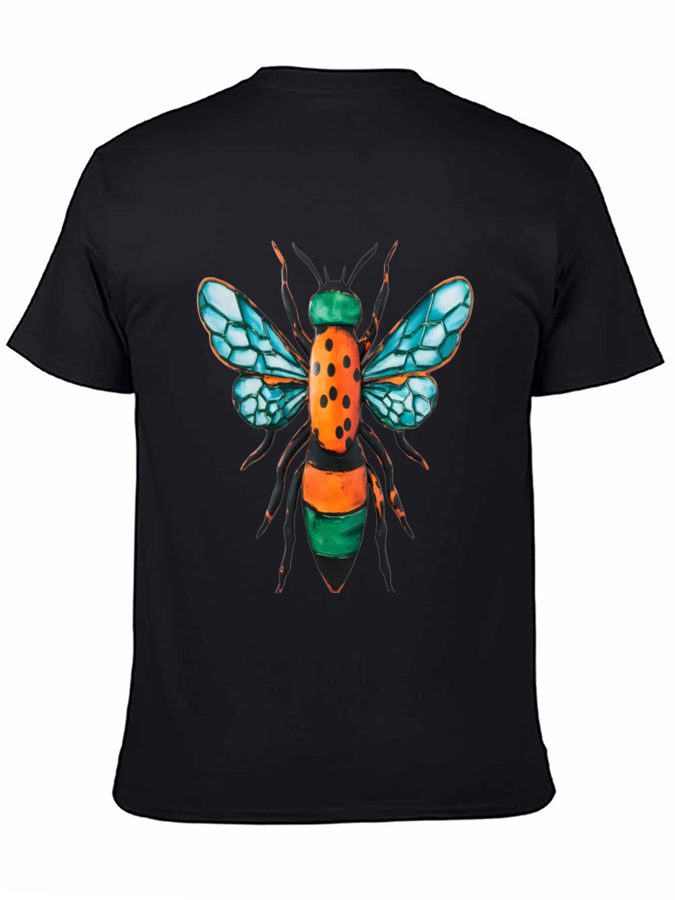 Cool Bee Graphic Black T-Shirt