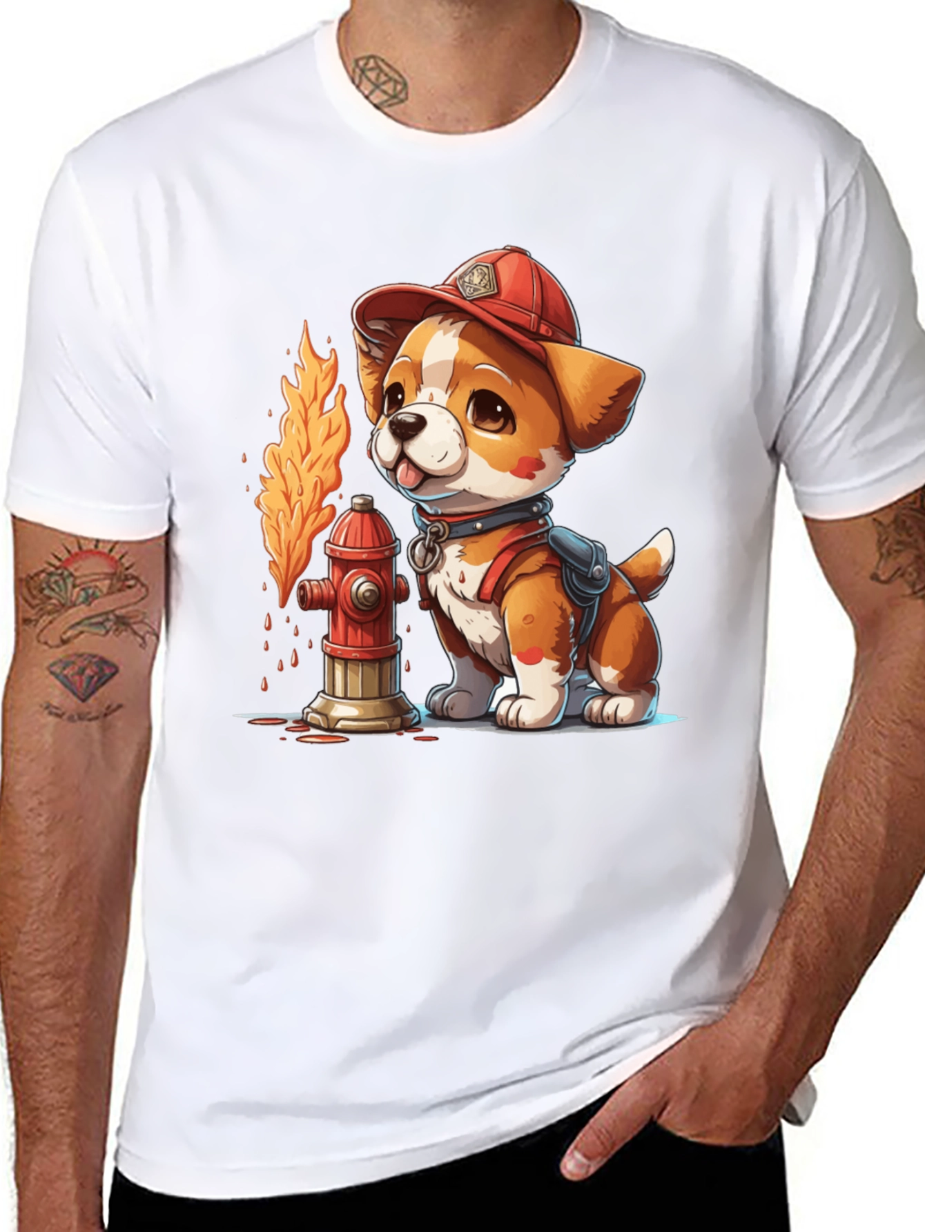 Fire Pup Tee