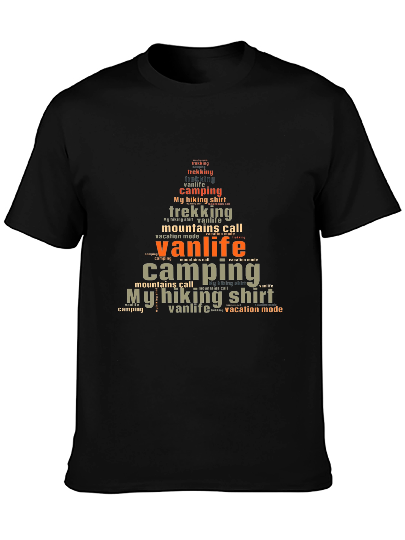 Hiking Adventure Graphic Tee - Vanlife Camping Shirt