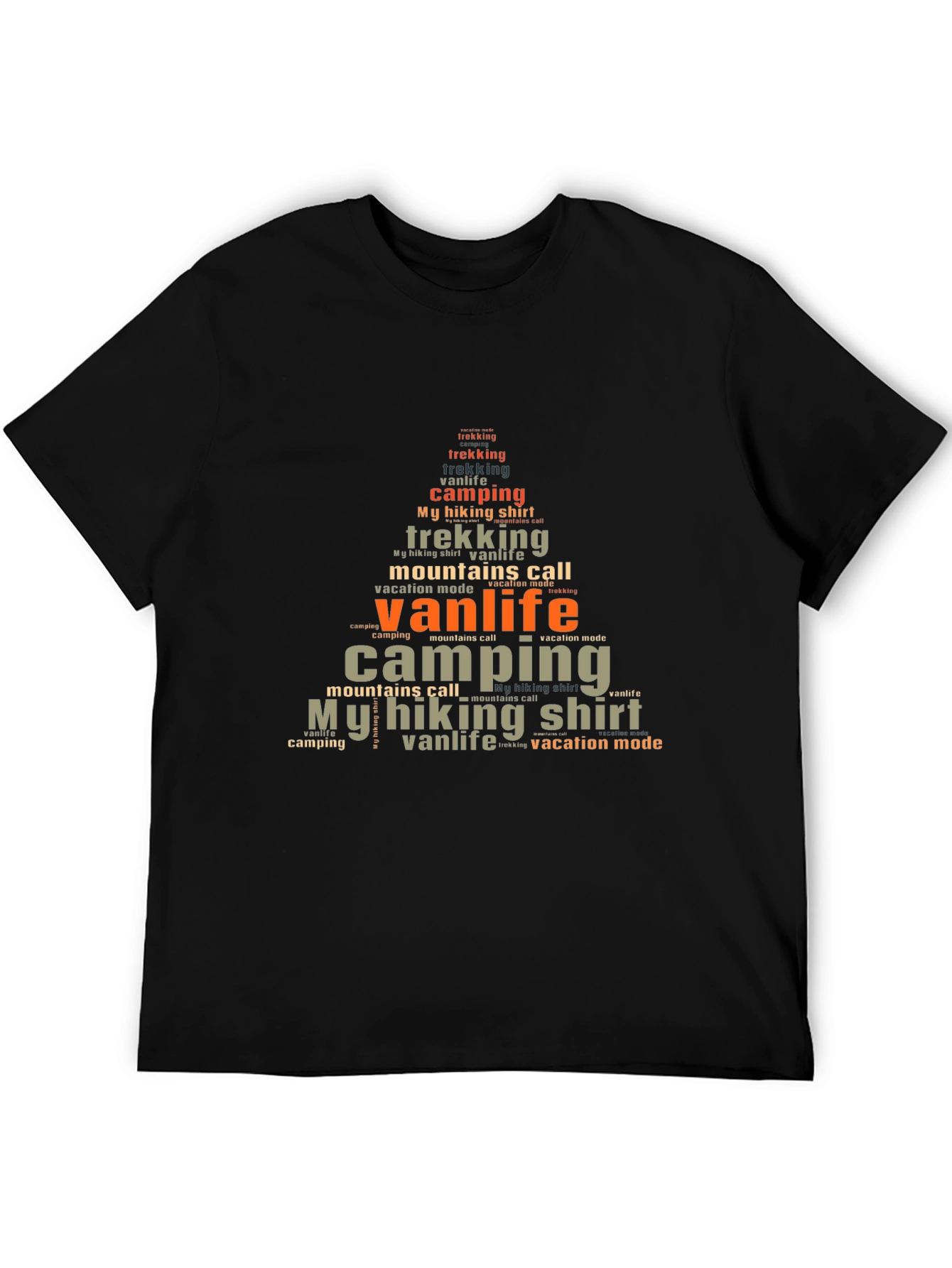 Hiking Adventure Graphic Tee - Vanlife Camping Shirt