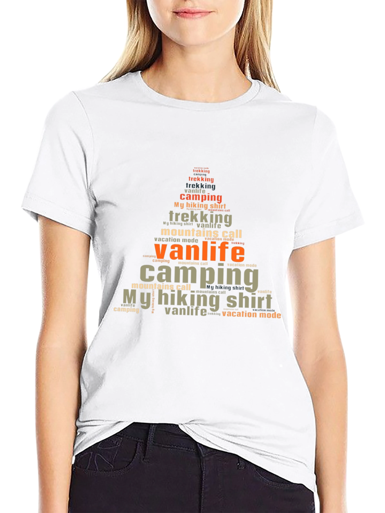 Hiking Adventure Graphic Tee - Vanlife Camping Shirt