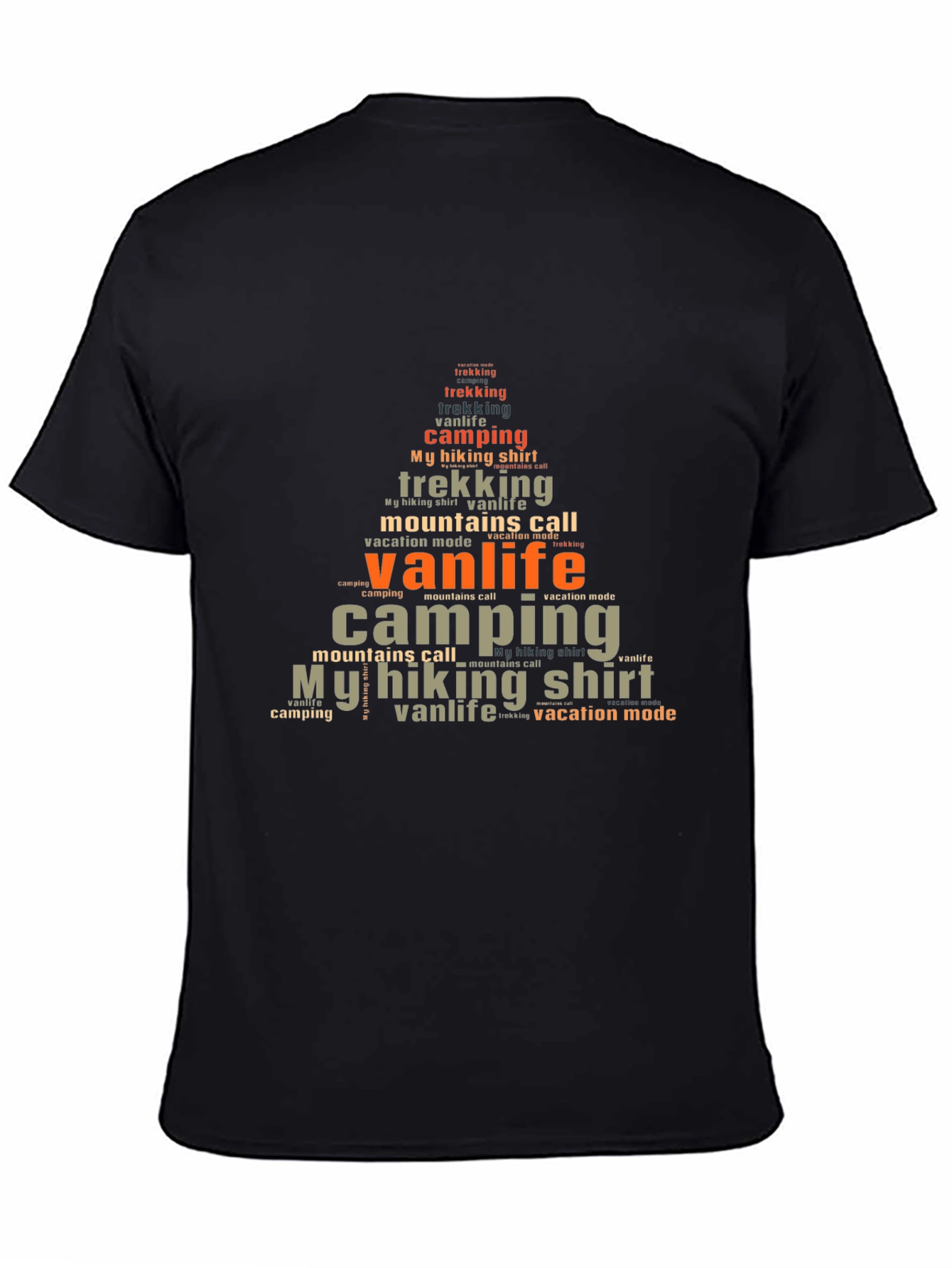Hiking Adventure Graphic Tee - Vanlife Camping Shirt