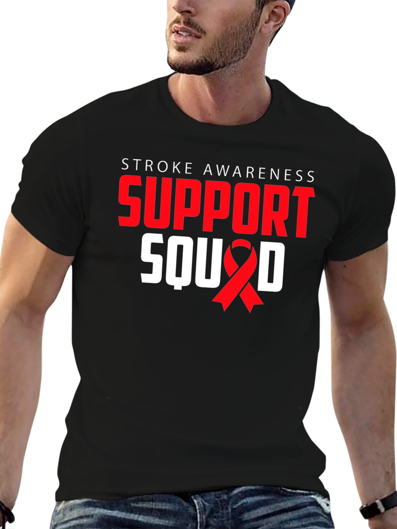 Stroke Awareness Support Squad T-Shirt