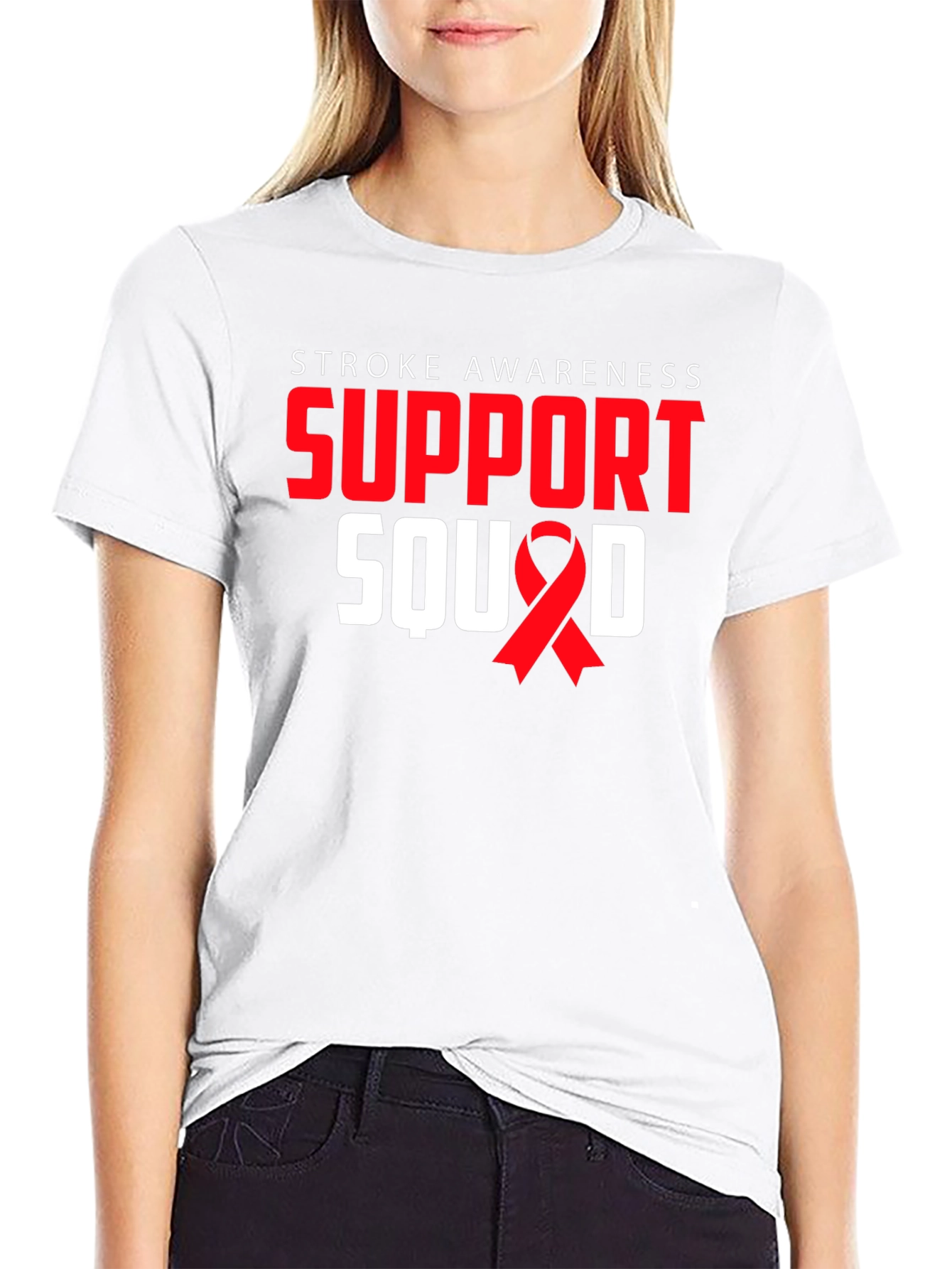 Stroke Awareness Support Squad T-Shirt