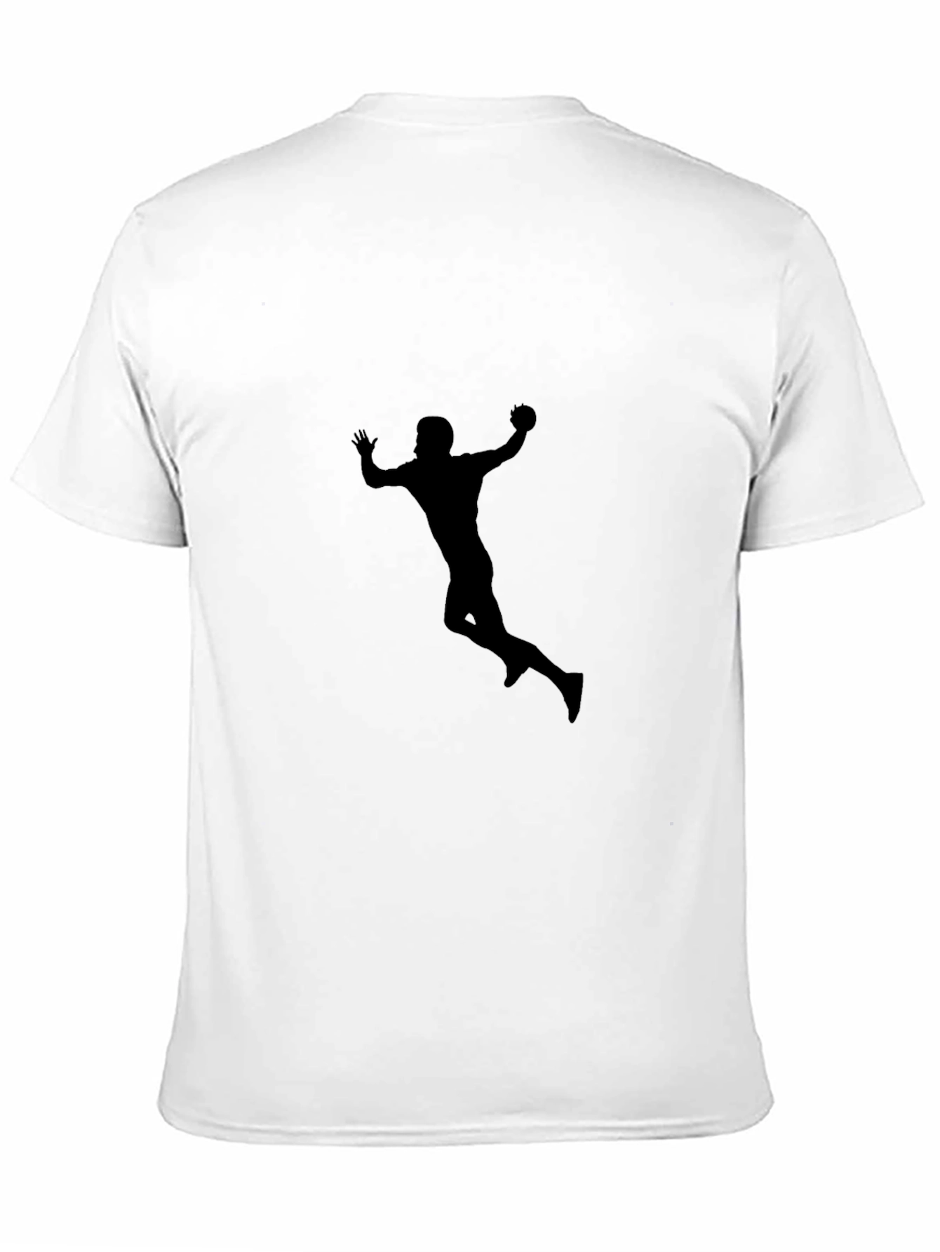 Handball Player Black T-Shirt