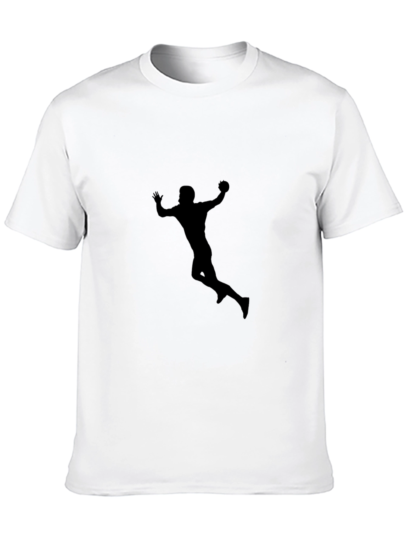 Handball Player Black T-Shirt