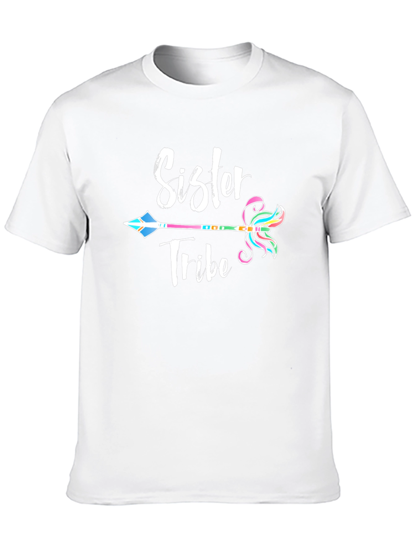 Sister Tribe T-Shirt - Black Crew Neck