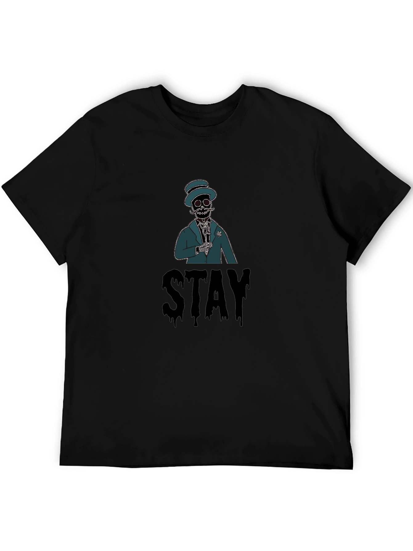 Stay Skeleton T-Shirt - Unique Graphic Tee