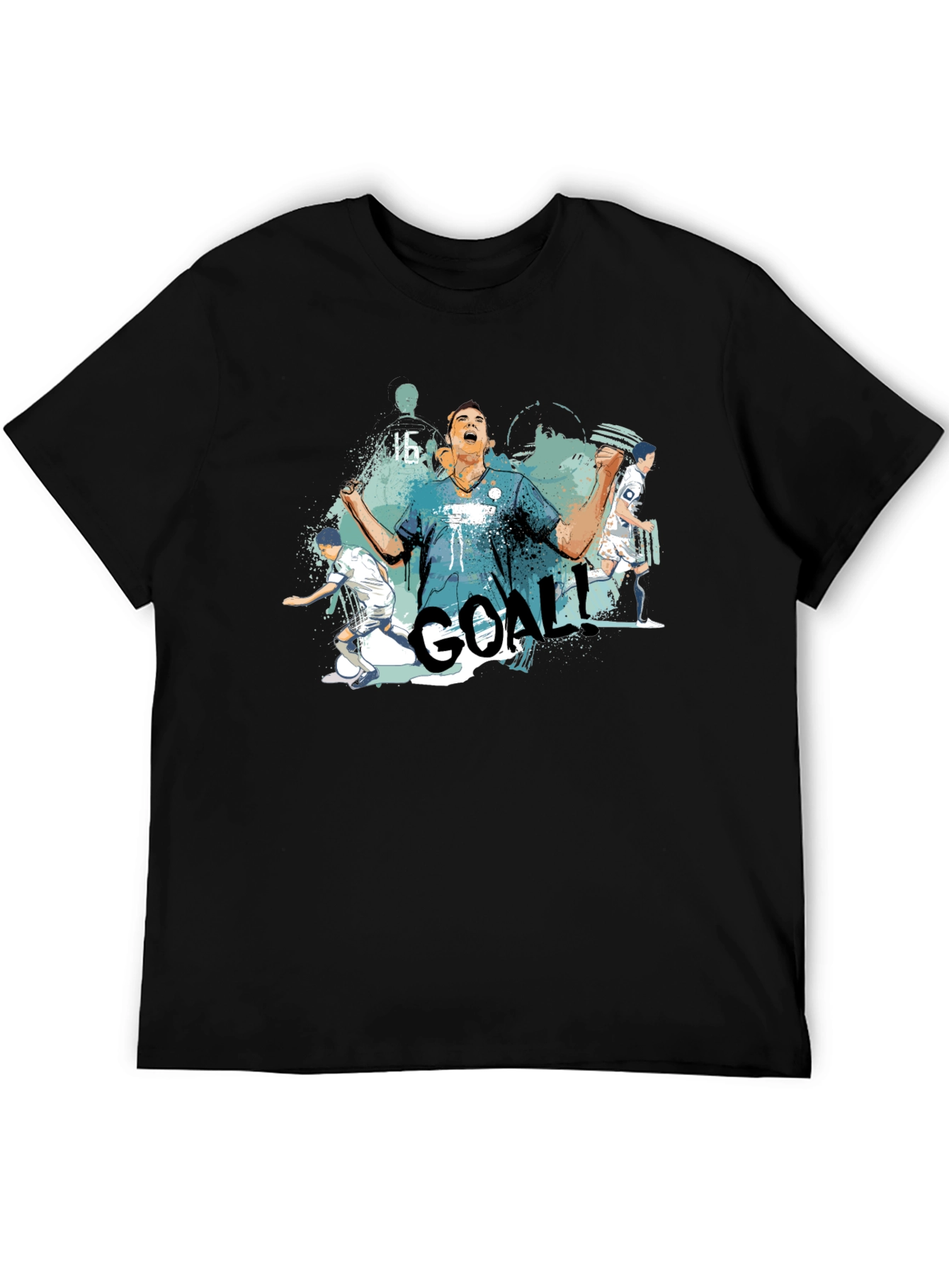 GOAL! Graphic Tee - Soccer Celebration T-Shirt