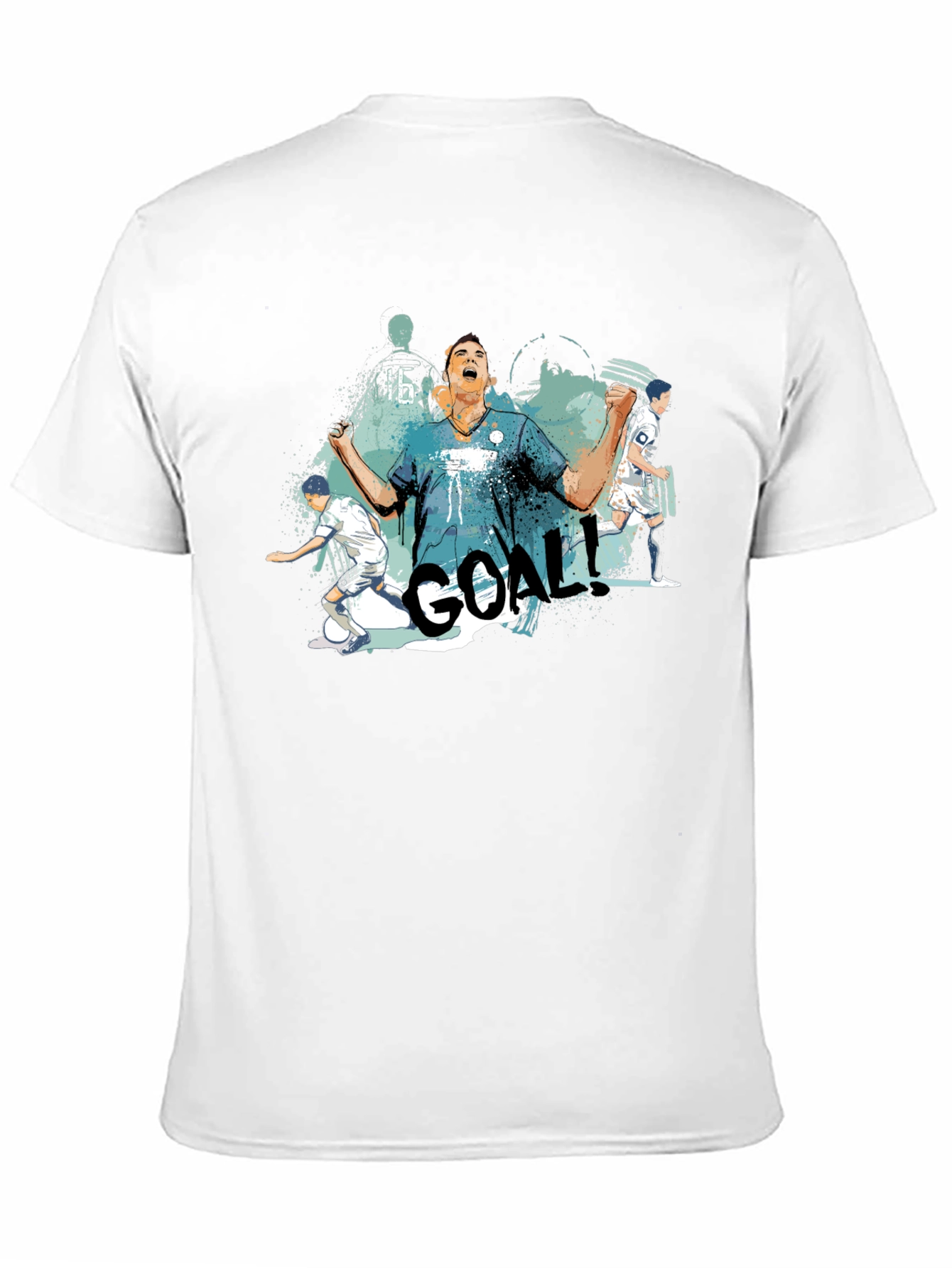 GOAL! Graphic Tee - Soccer Celebration T-Shirt