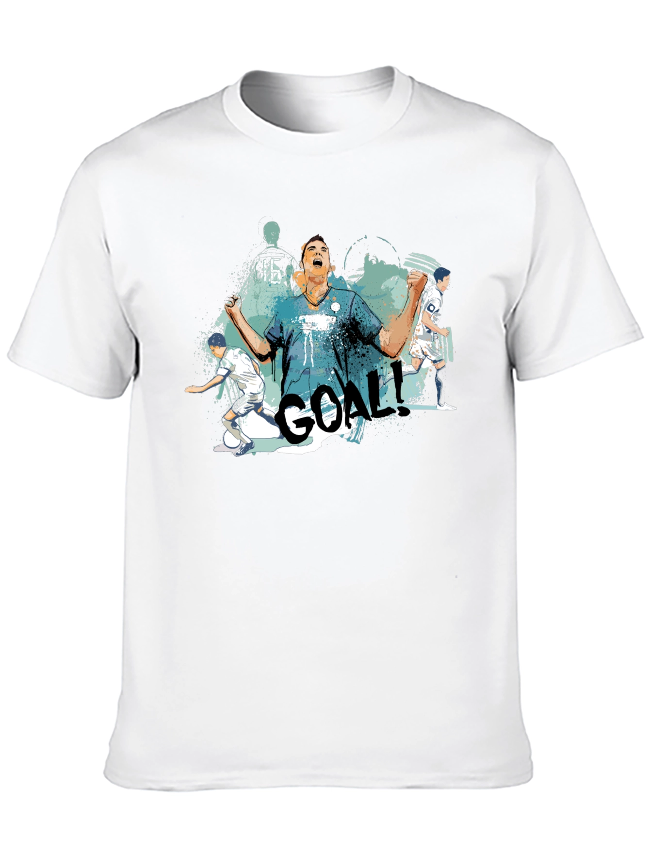 GOAL! Graphic Tee - Soccer Celebration T-Shirt