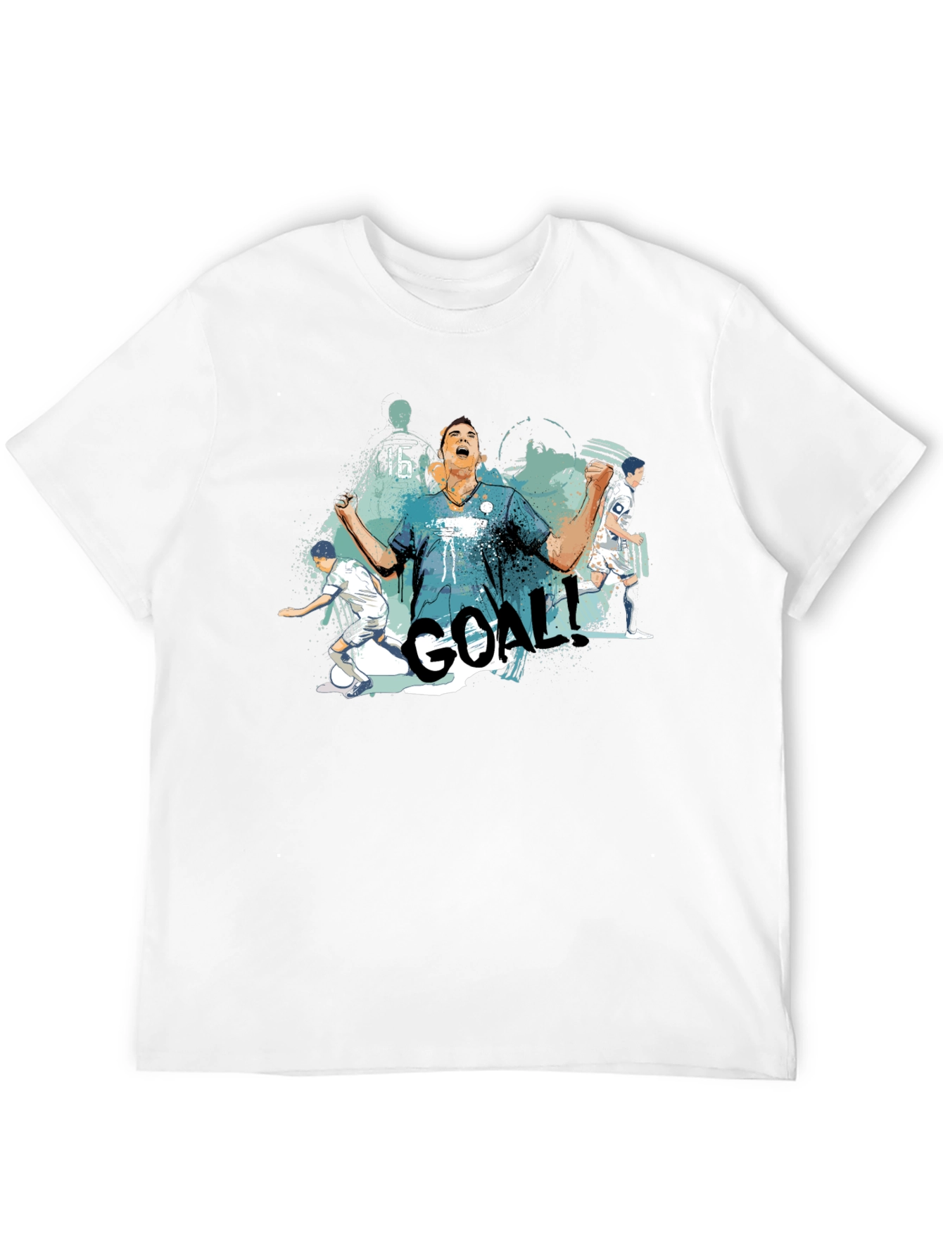 GOAL! Graphic Tee - Soccer Celebration T-Shirt