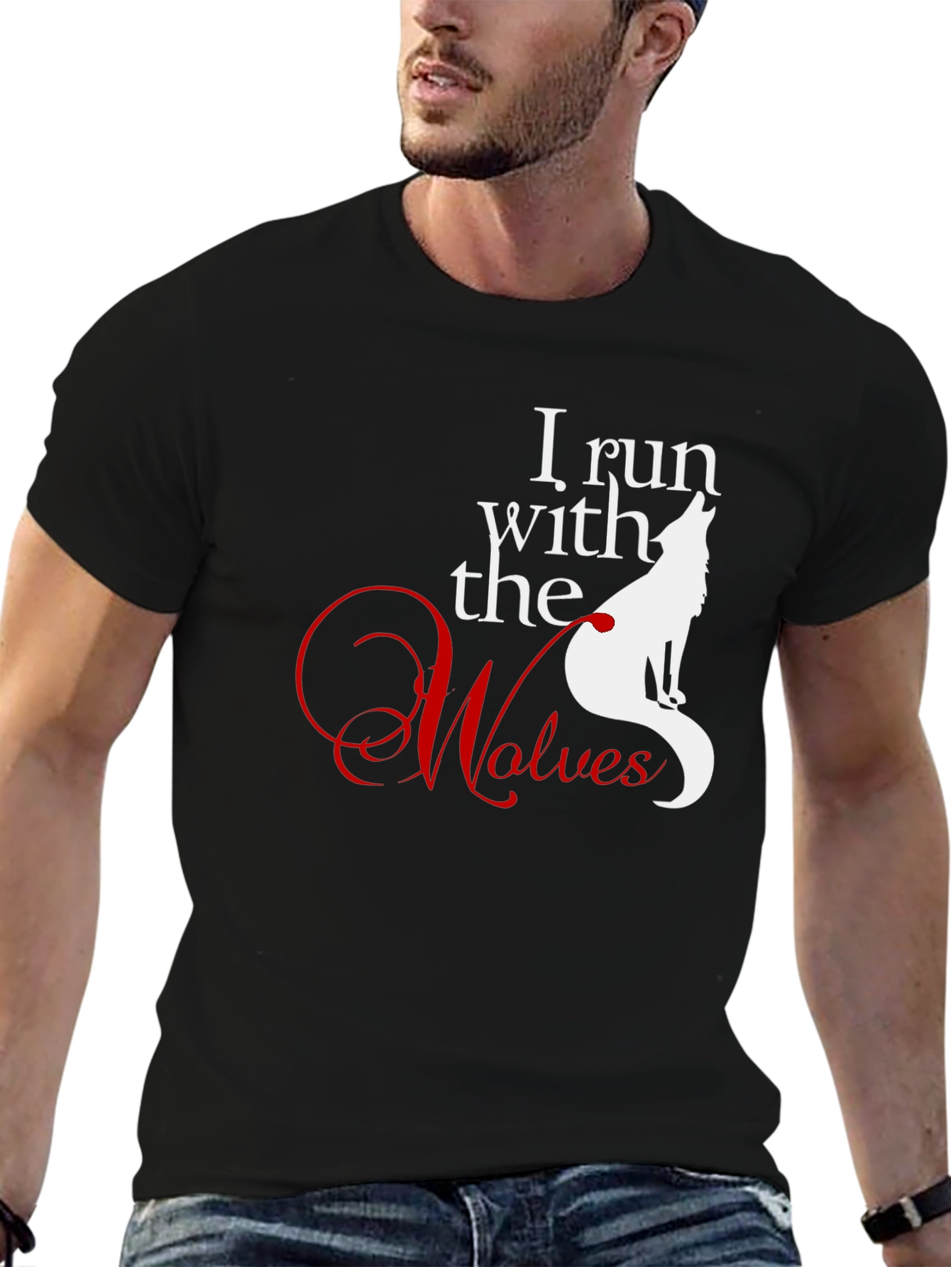 I Run With the Wolves Graphic T-Shirt